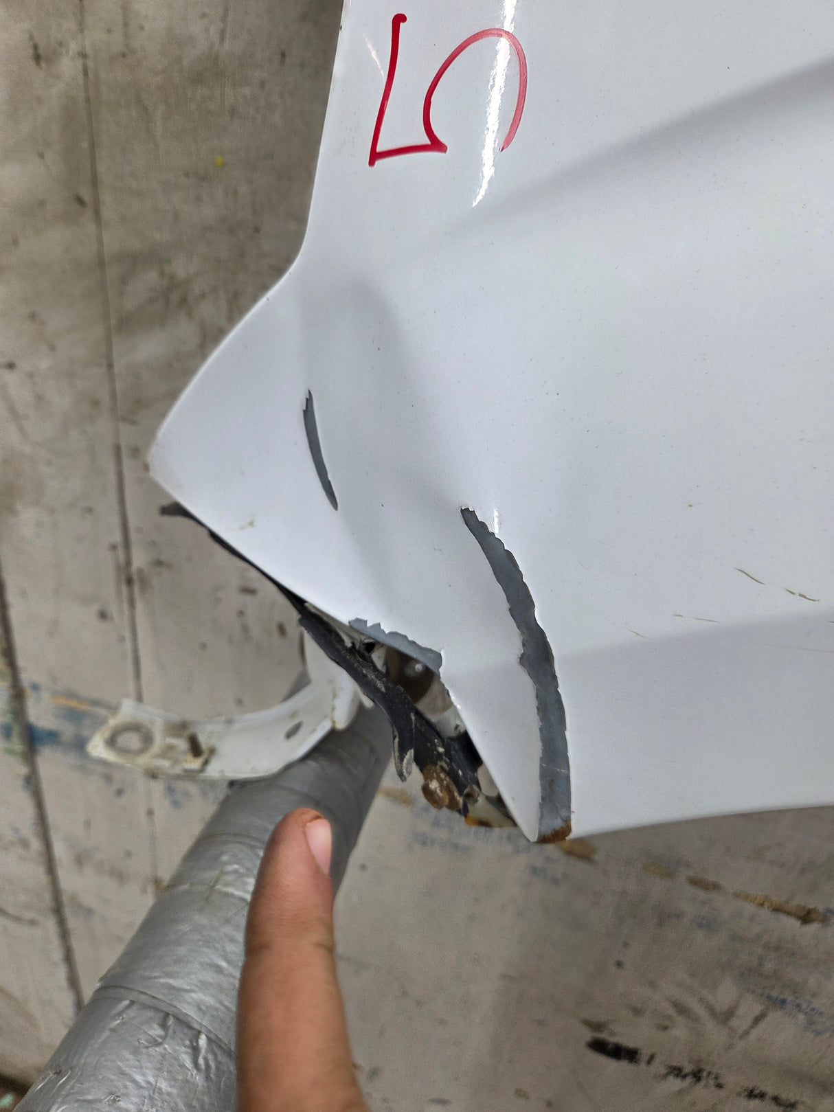 2015-2020 Ford F150 LH Driver Side Front Fender - Oxford White