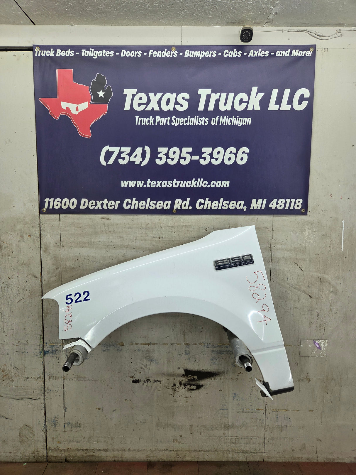 2004-2008 Ford F150 LH Driver Side Front Fender