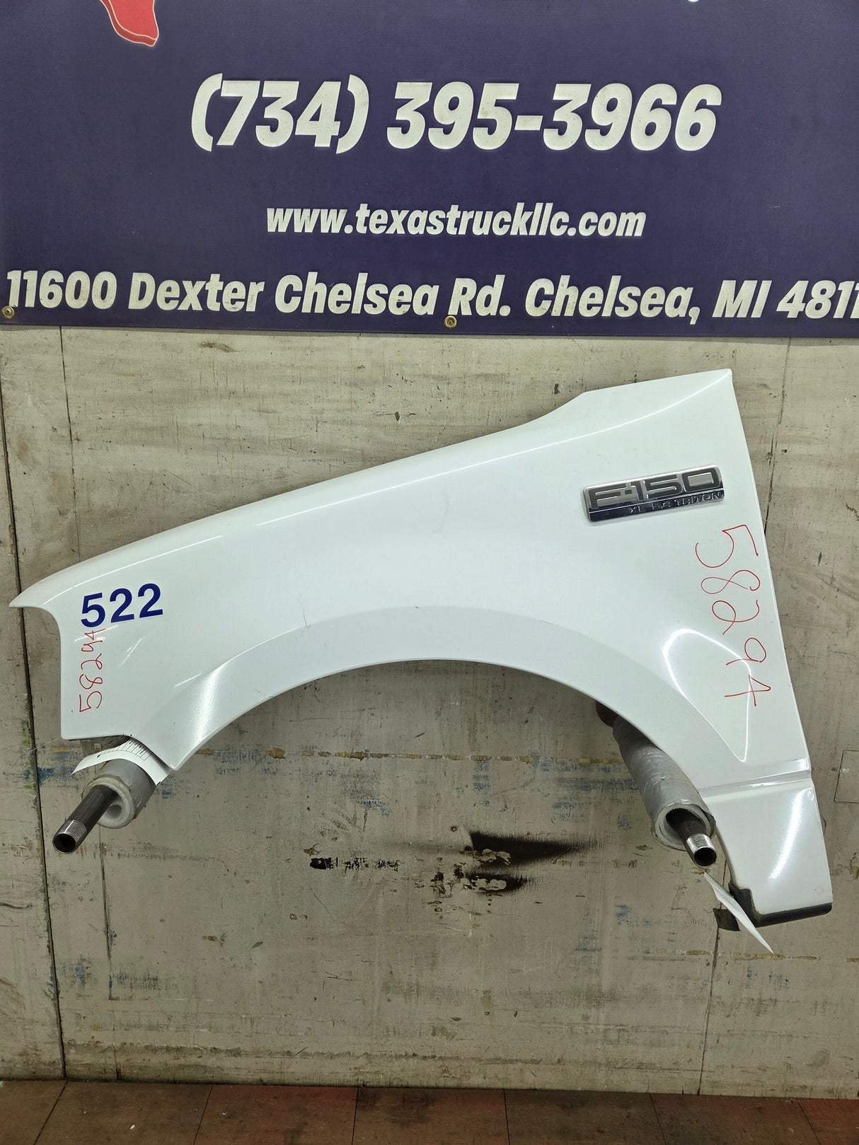 2004-2008 Ford F150 LH Driver Side Front Fender