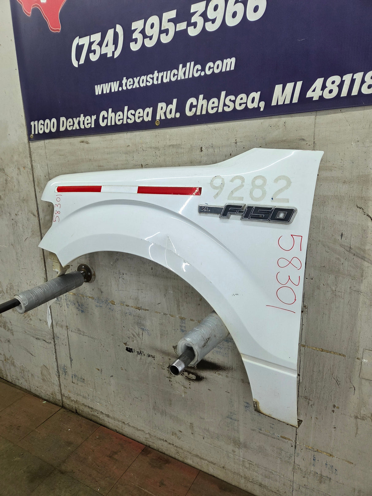 2009-2014 Ford F150 LH Driver Side Front Fender