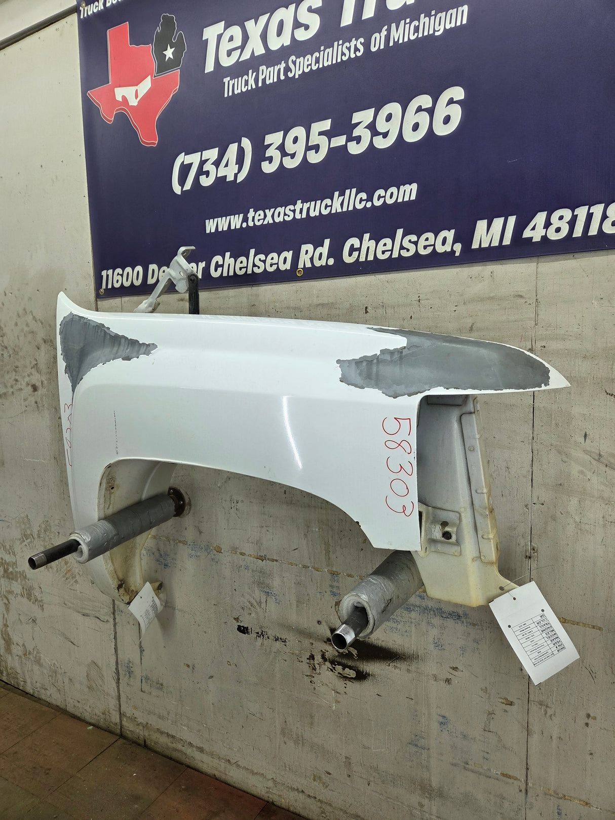 2007-2013 Chevrolet Silverado Passenger Side Front RH Fender 1500 2500 3500 HD
