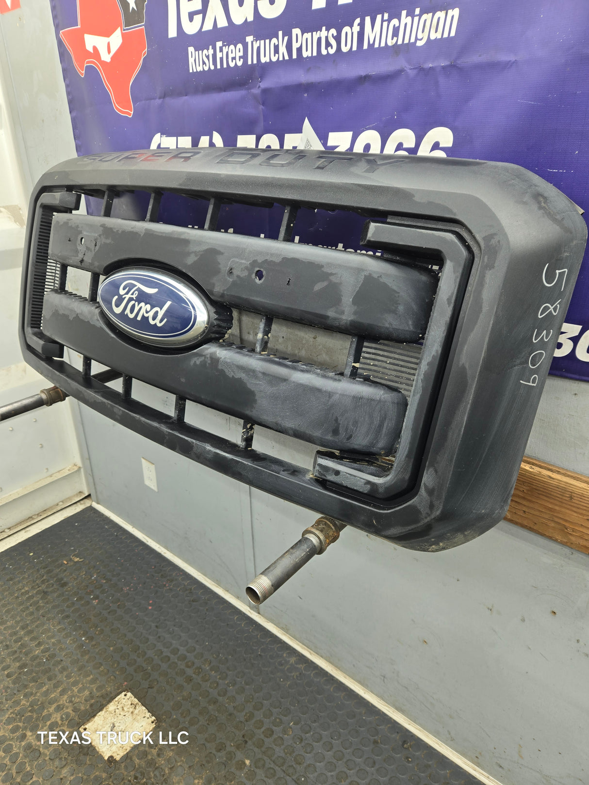 2011-2016 Ford Super Duty Black Grill F250 F350 F450 F550