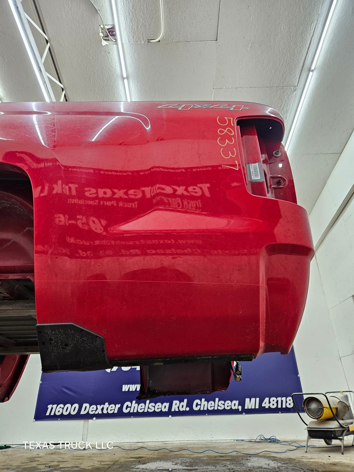 2014-2019 Chevrolet Silverado 1500 2500HD 3500HD 8' Long Truck Bed