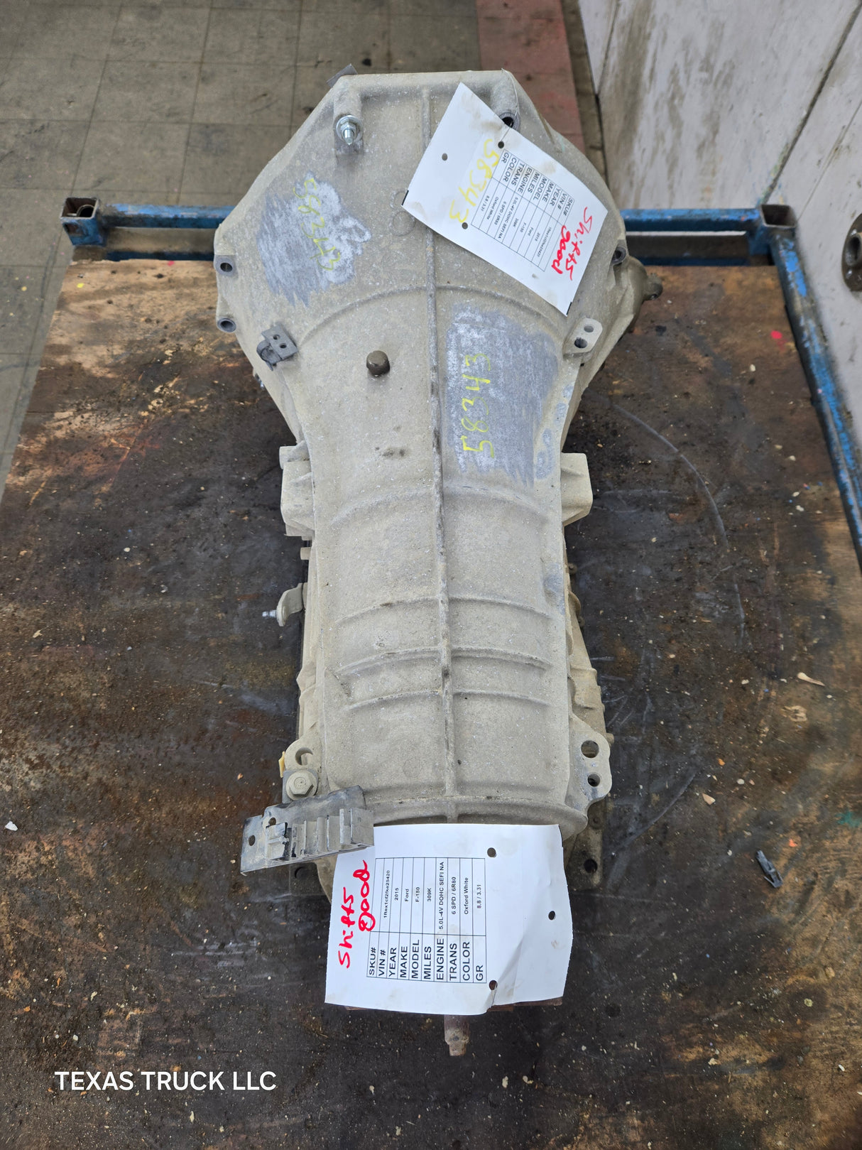 2015 Ford F150 6r80 6SPD Automatic Transmission 5.0L V8 4x4 USED