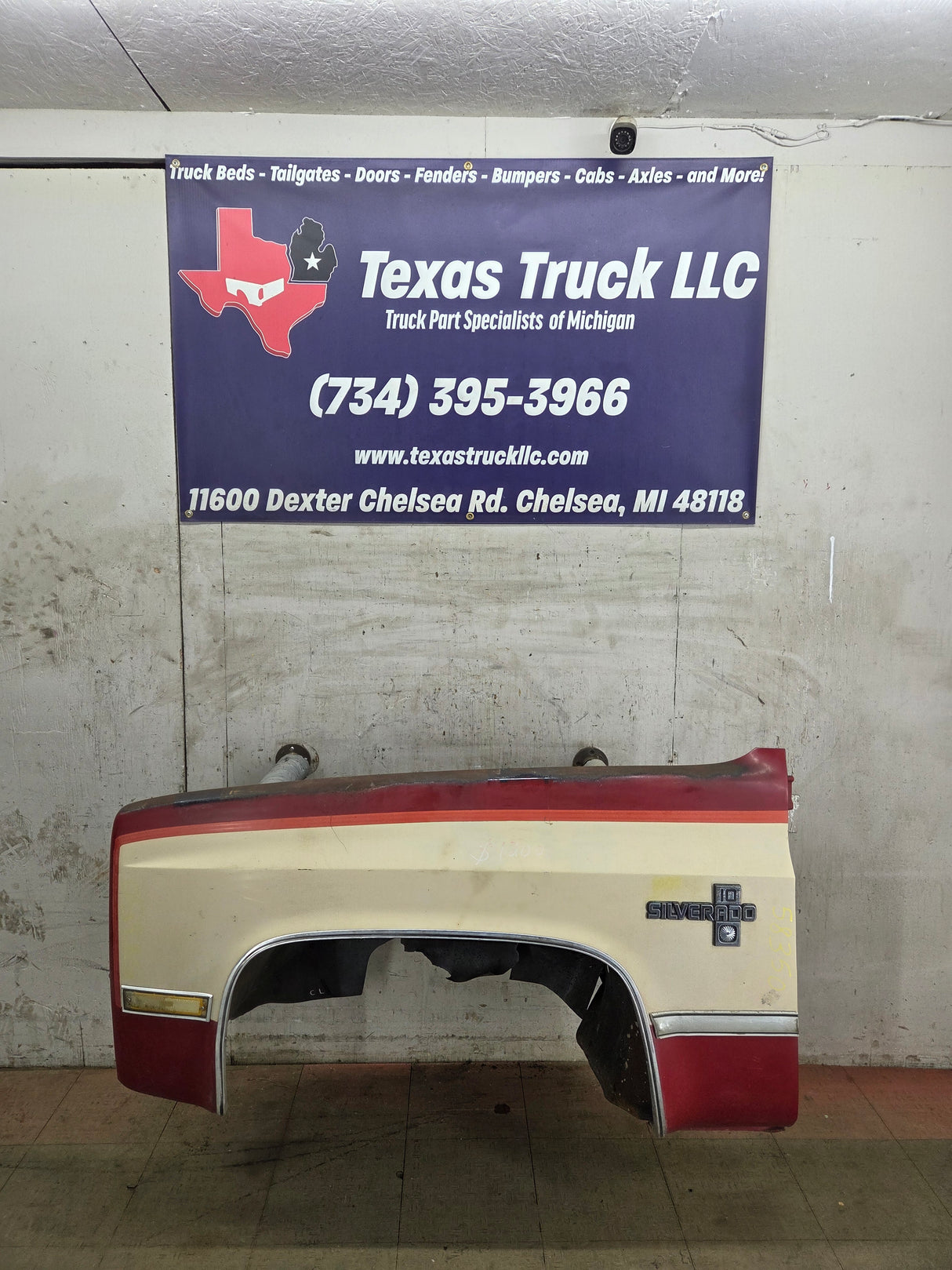 1981-1991 Chevrolet Silverado / GMC Sierra Square Body LH Drivers Side Front Fender