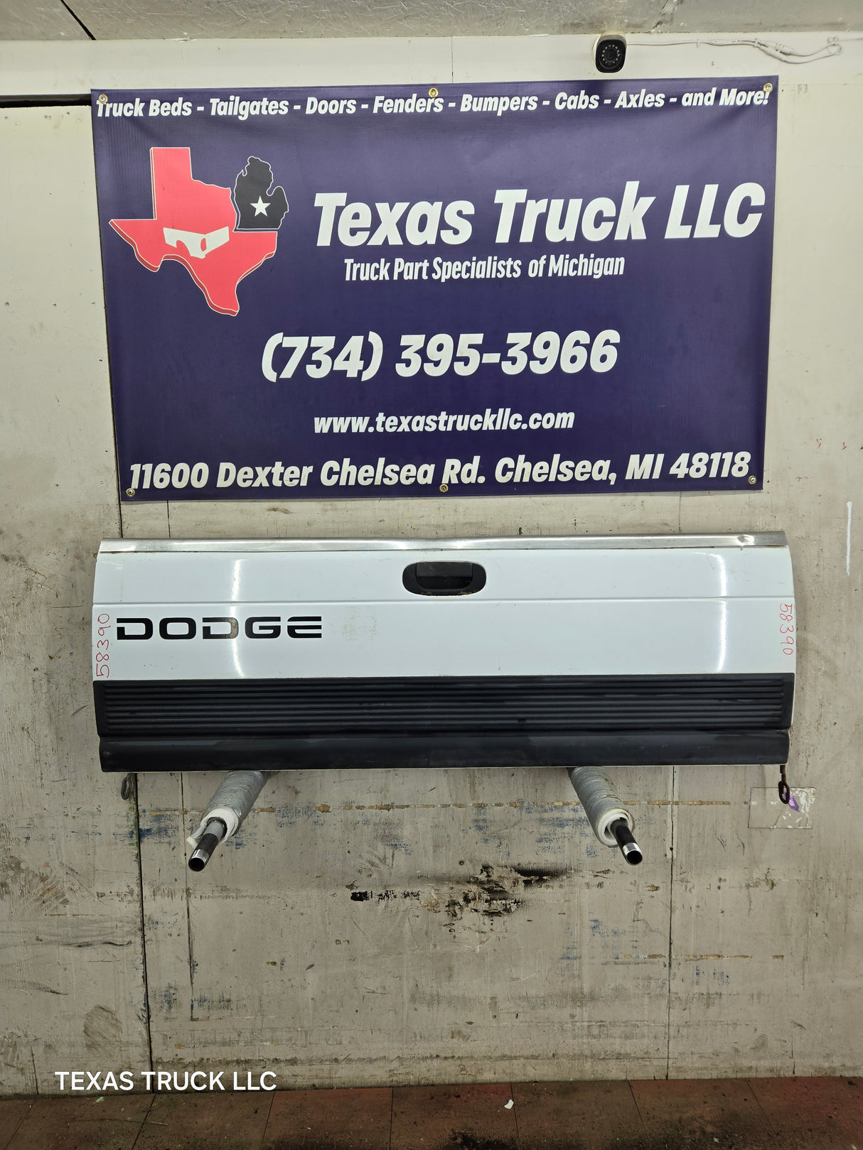 1994-2002 Dodge Ram 1500 2500 3500 2nd Gen Truck Tailgate