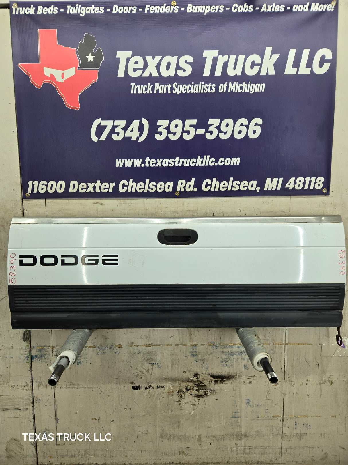 1994-2002 Dodge Ram 1500 2500 3500 2nd Gen Truck Tailgate
