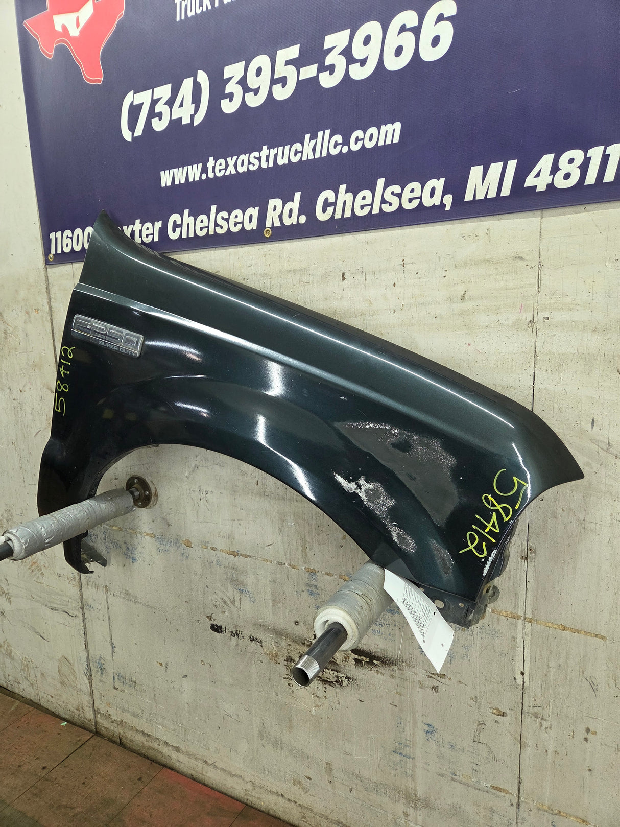 1999-2007 Ford Super Duty RH Passenger Side Front Fender F250 F350 F450 F550 Excursion