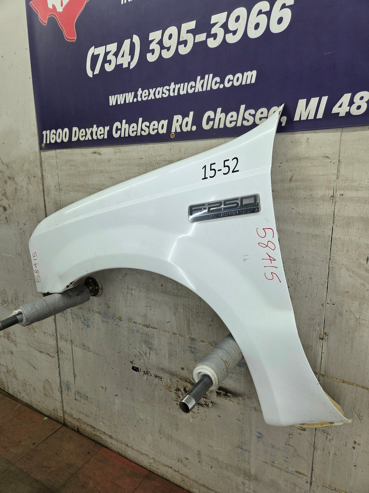 1999-2007 Ford Super Duty LH Driver Side Front Fender F250 F350 F450 F550 Excursion