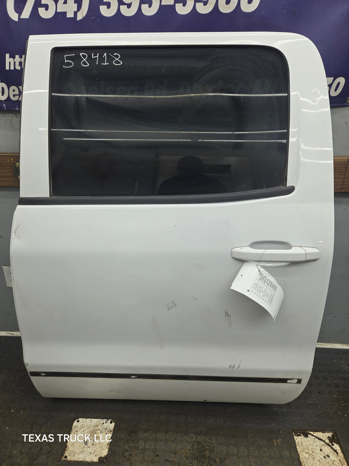 2014-2019 Chevrolet Silverado / GMC Sierra LH Rear Driver Side Crew Cab Door 1500 2500 3500 HD