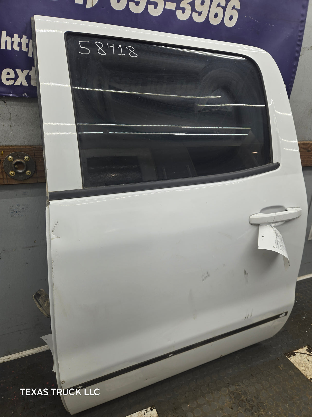 2014-2019 Chevrolet Silverado / GMC Sierra LH Rear Driver Side Crew Cab Door 1500 2500 3500 HD