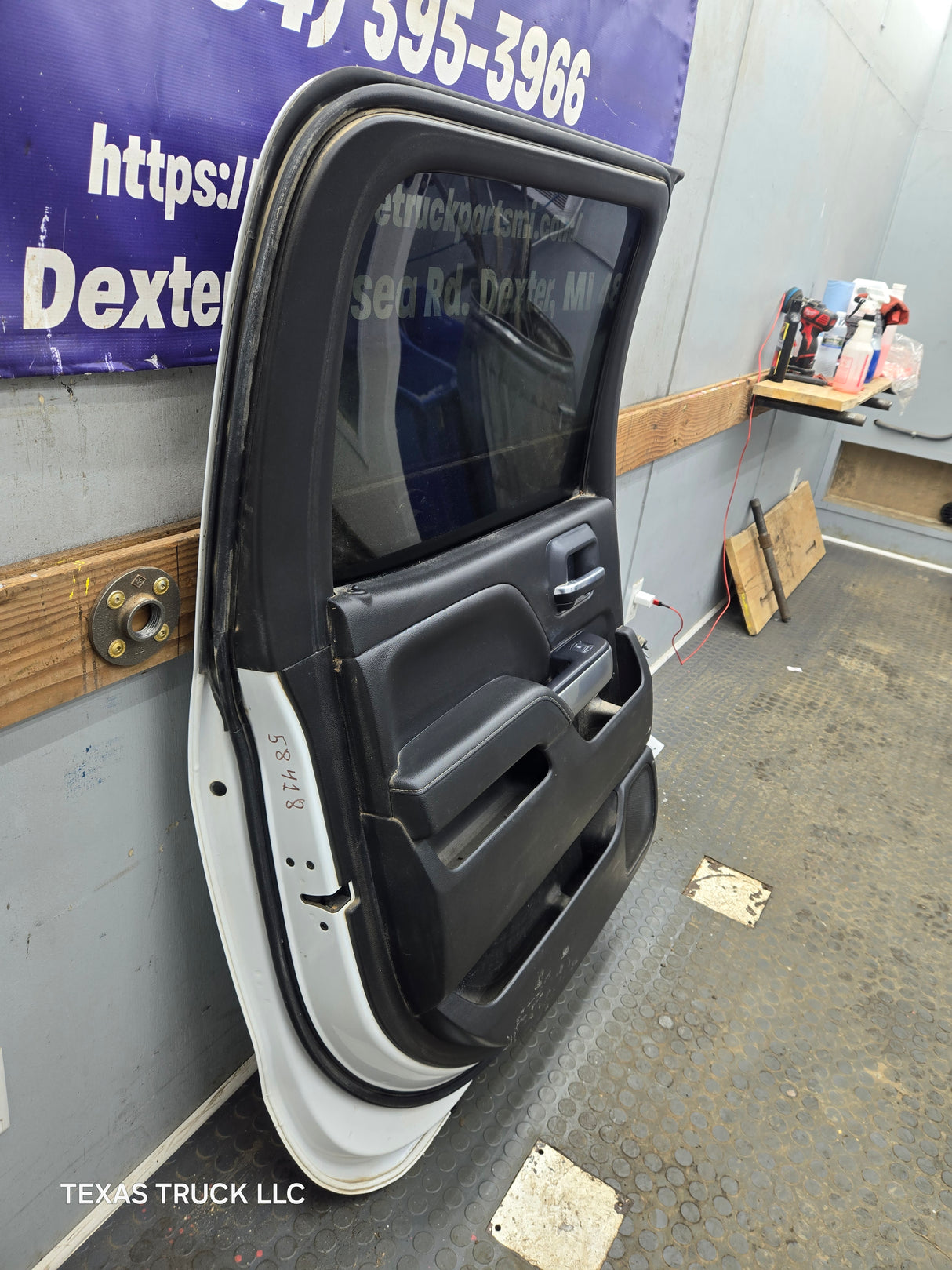 2014-2019 Chevrolet Silverado / GMC Sierra LH Rear Driver Side Crew Cab Door 1500 2500 3500 HD