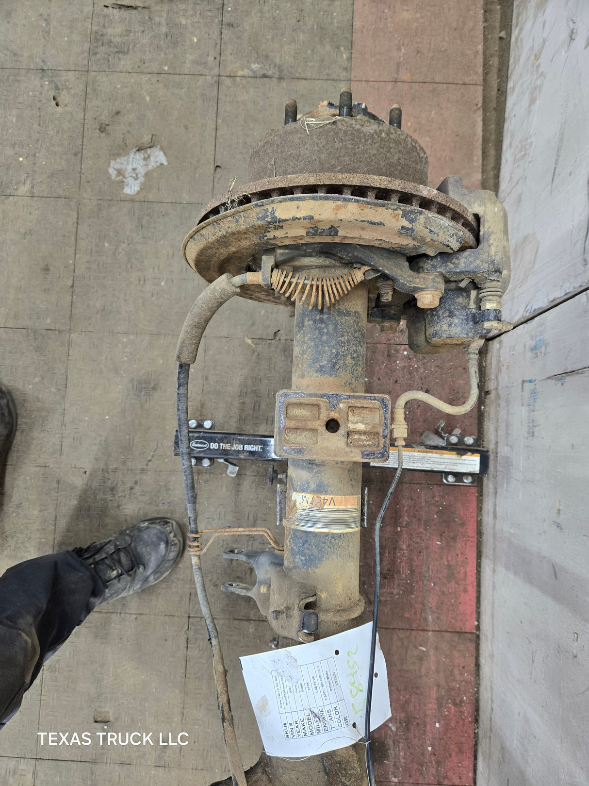 2005-2007 Ford Super Duty F250 F350 SRW Rear Axle 3.73 Gear Ratio