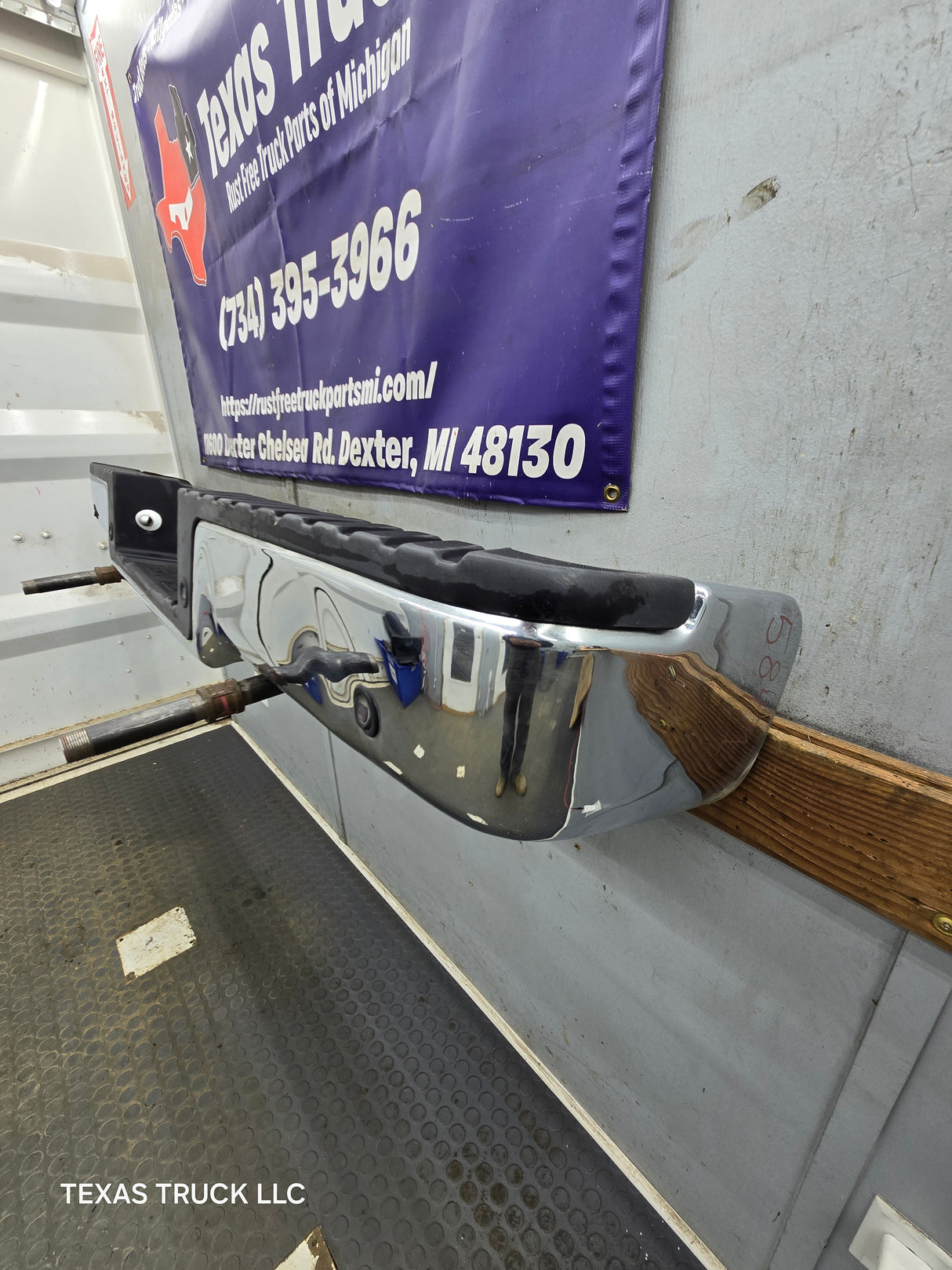 2004-2008 Ford F-150 Chrome Rear Bumper