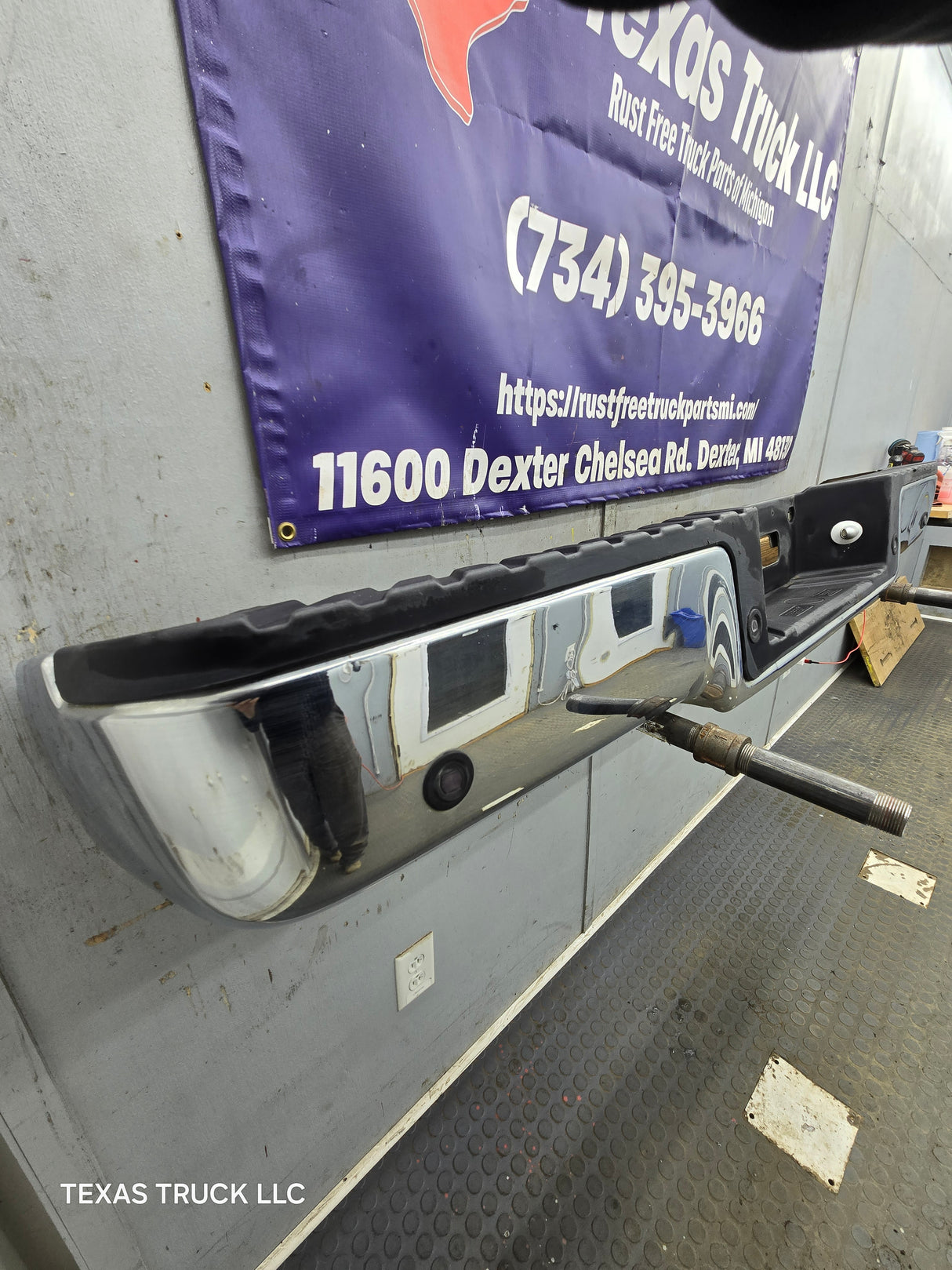 2004-2008 Ford F-150 Chrome Rear Bumper