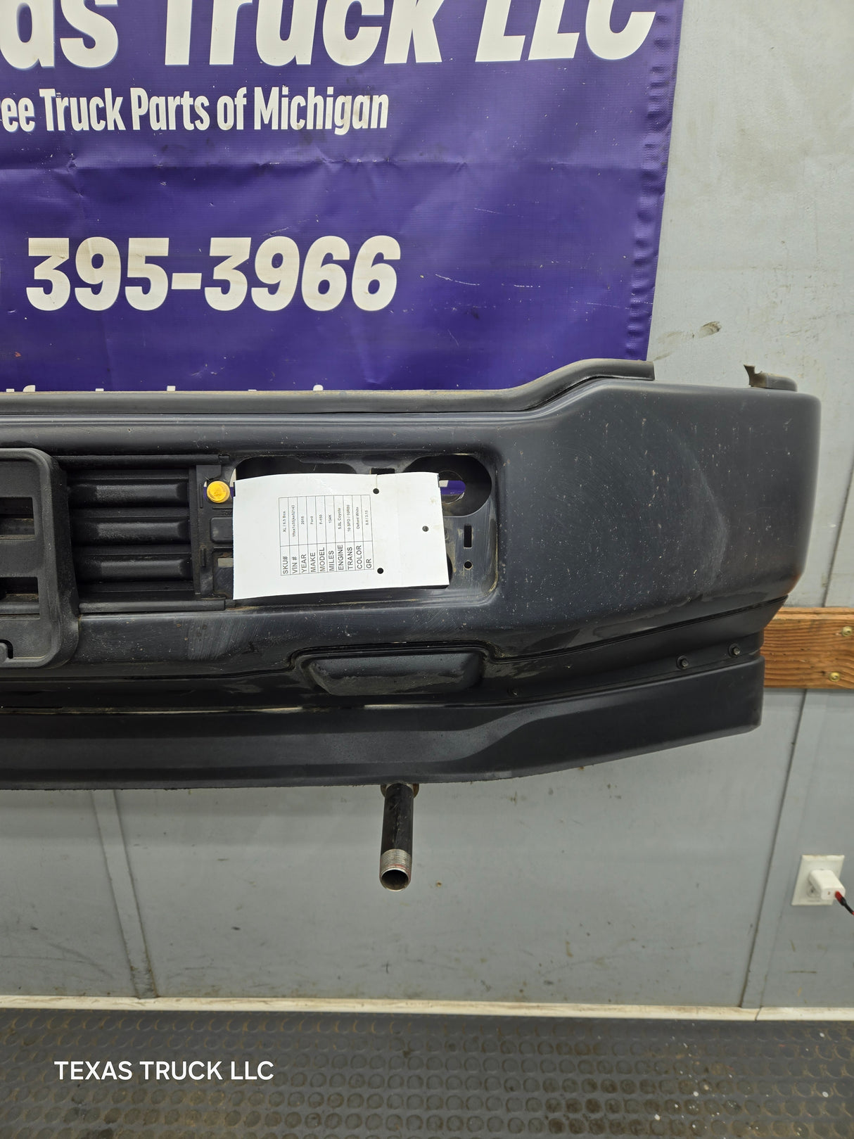 2018-2019 Ford F150 Front Bumper - Black