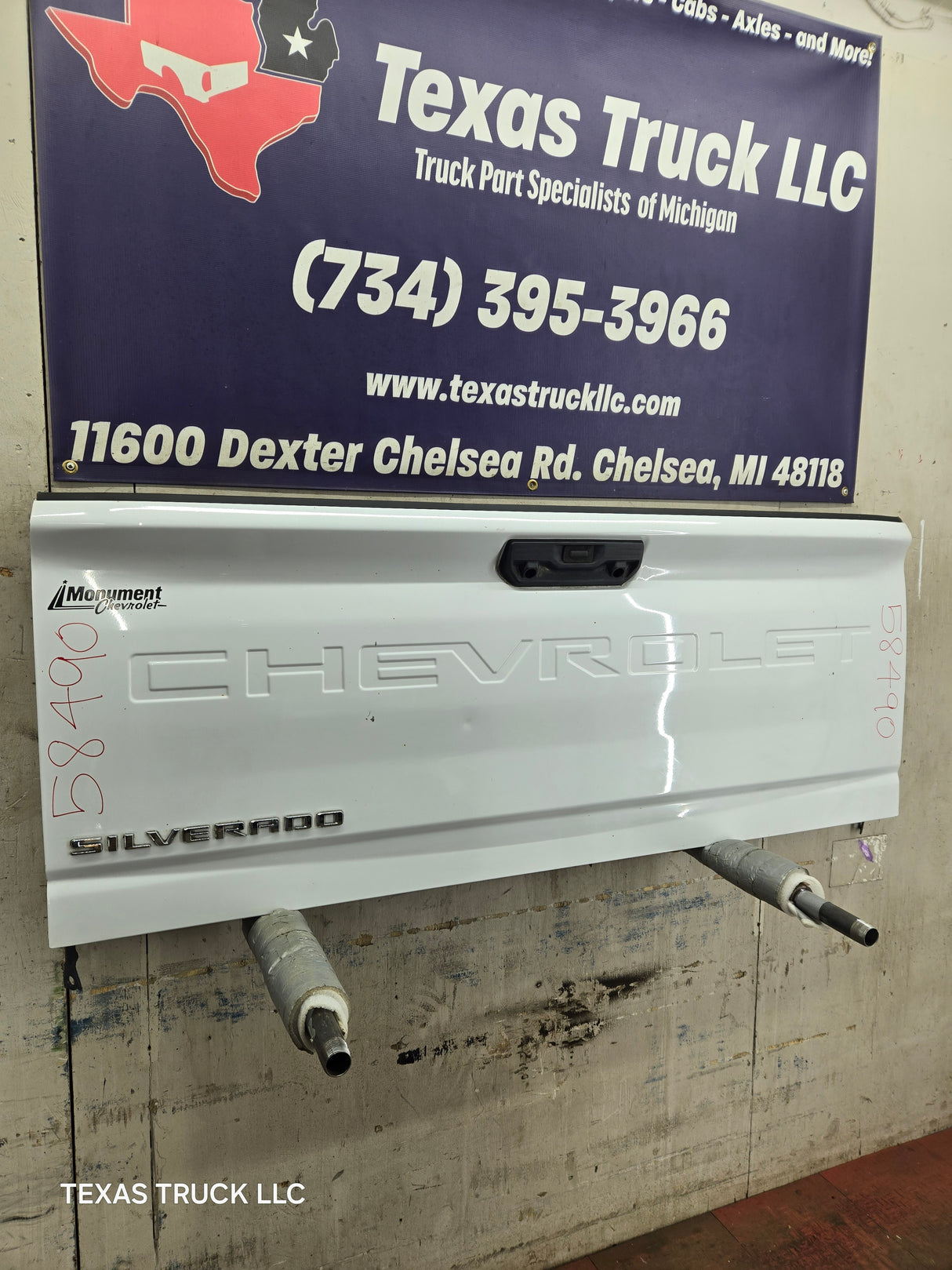 2019-2026 Chevrolet Silverado 2500 HD 3500HD Truck Tailgate