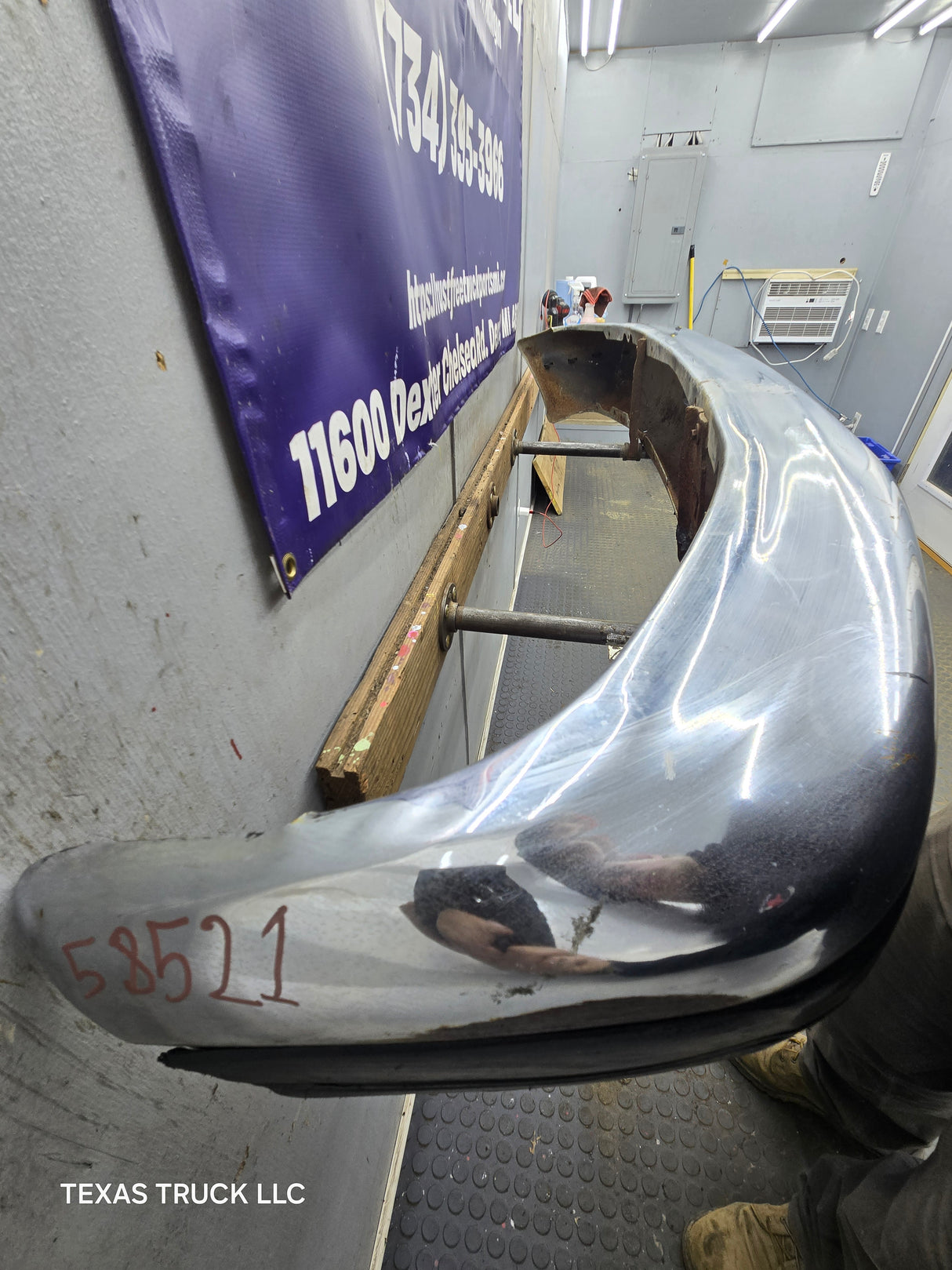 1992-1997 Ford F Series F250 F350 F450 F550 Front Bumper