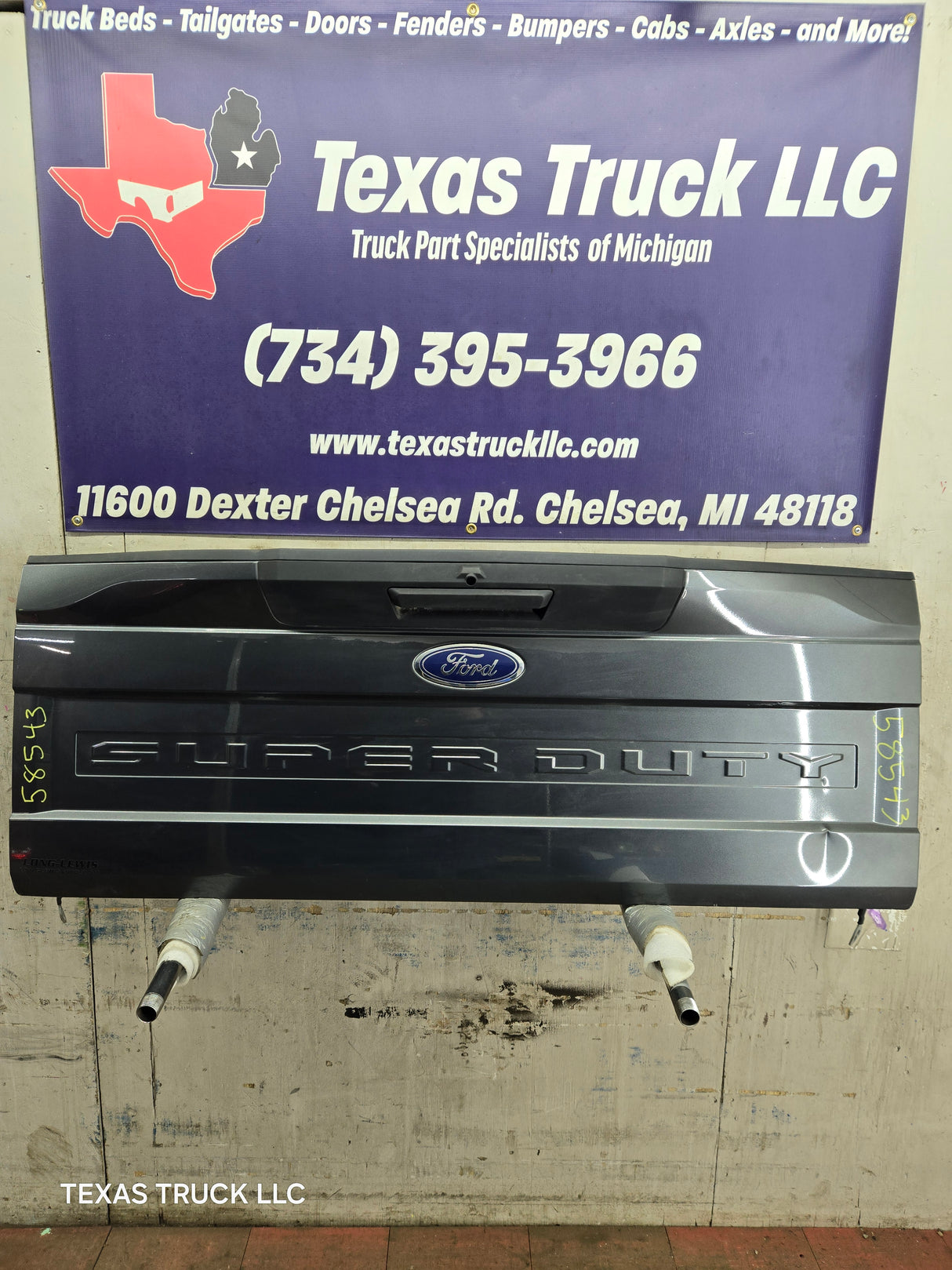 2017-2022 Ford F250 F350 F450 F550 Super Duty Tailgate