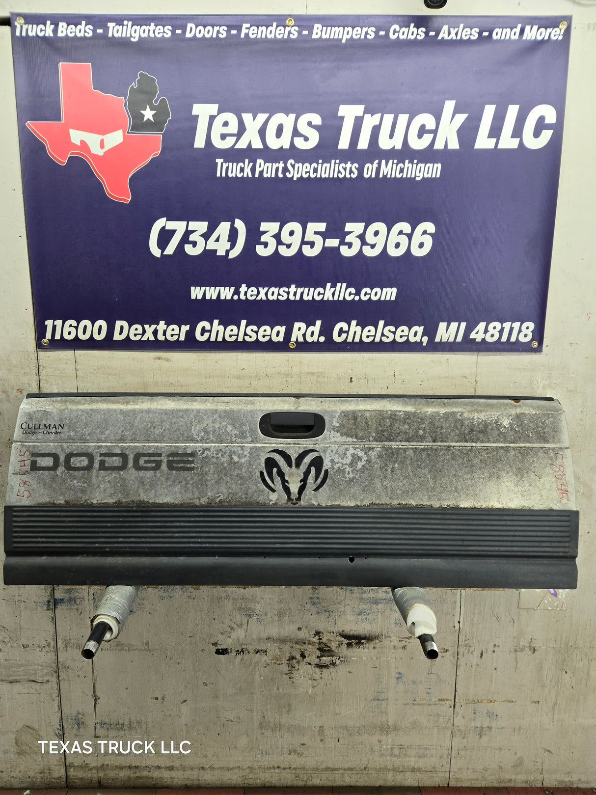 1994-2002 Dodge Ram 1500 2500 3500 2nd Gen Truck Tailgate