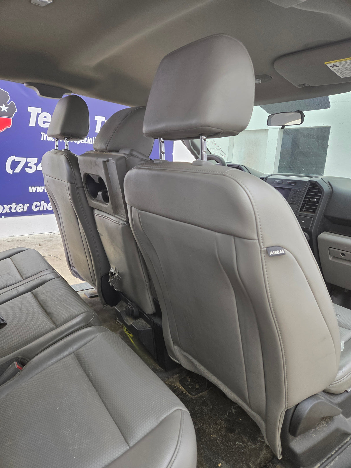 2015-2020 Ford F150 4 Door Extended Super Cab - Oxford White