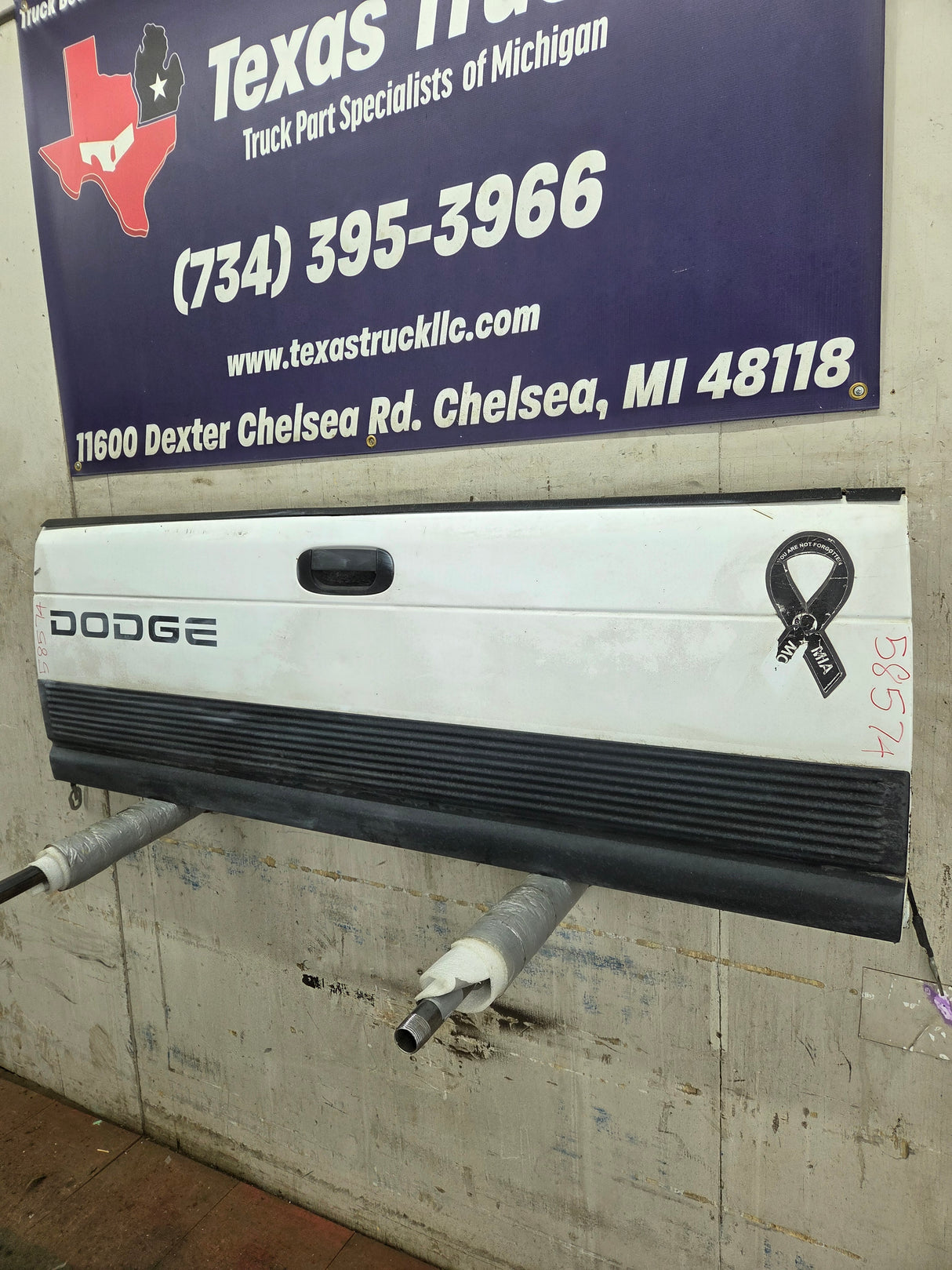 1994-2002 Dodge Ram 1500 2500 3500 2nd Gen Truck Tailgate