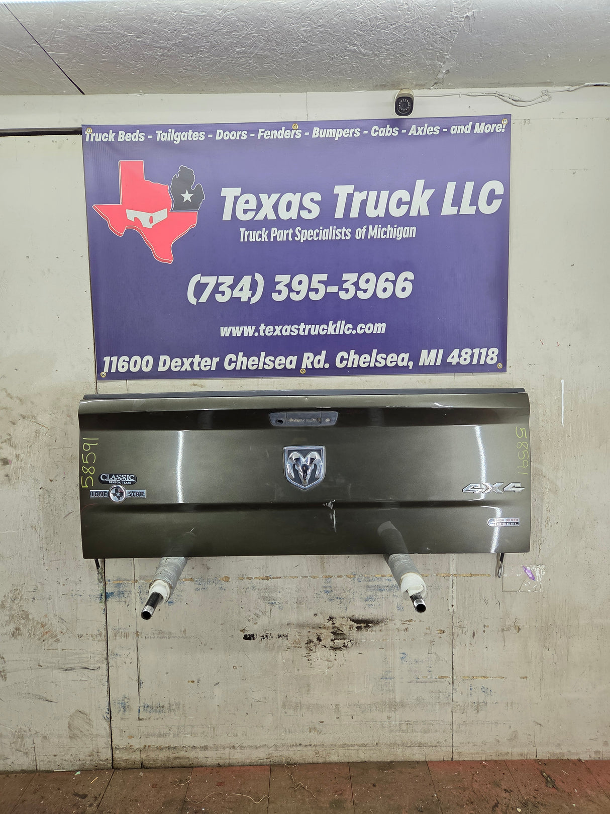 2009-2018 Dodge Ram 4th Gen 1500 2500 3500 Tailgate