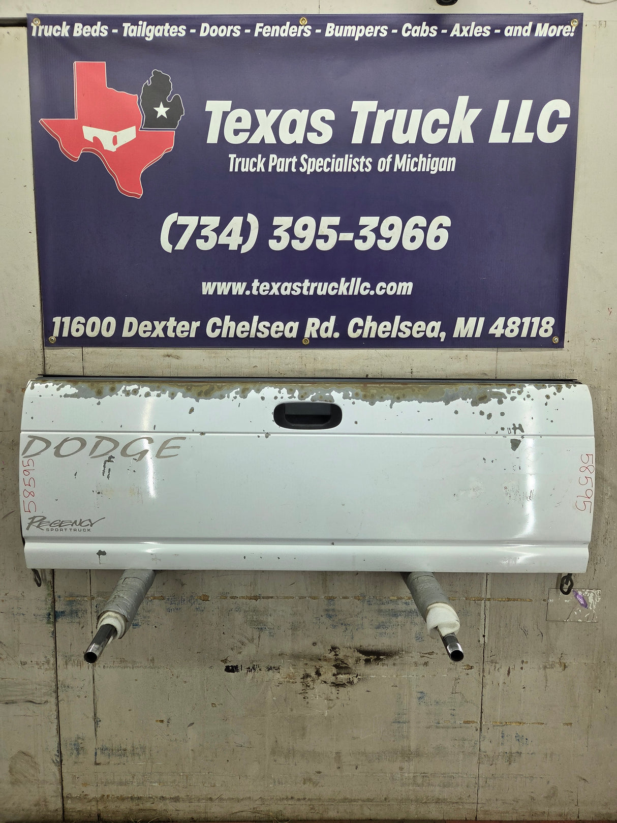 1994-2002 Dodge Ram 1500 2500 3500 2nd Gen Truck Tailgate