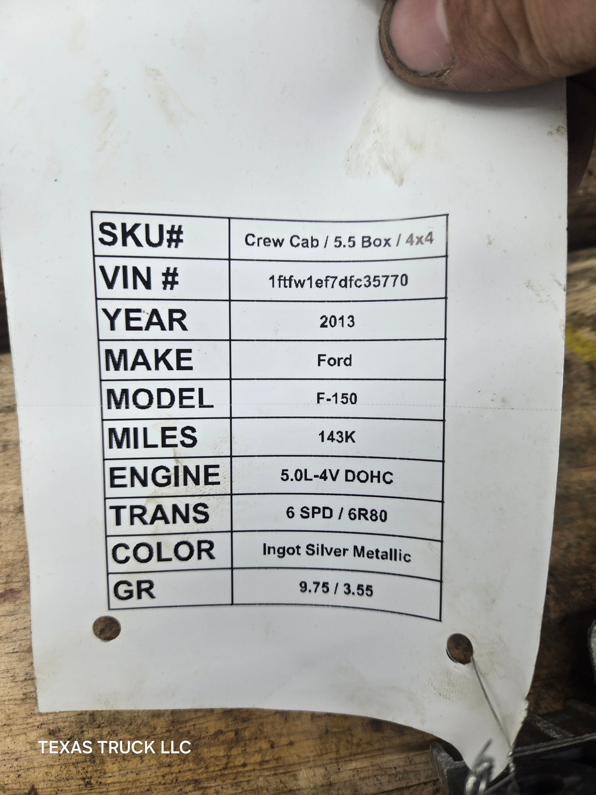 2013-2014 Ford F150 5.0L PCM DL3Z-12A650-HH