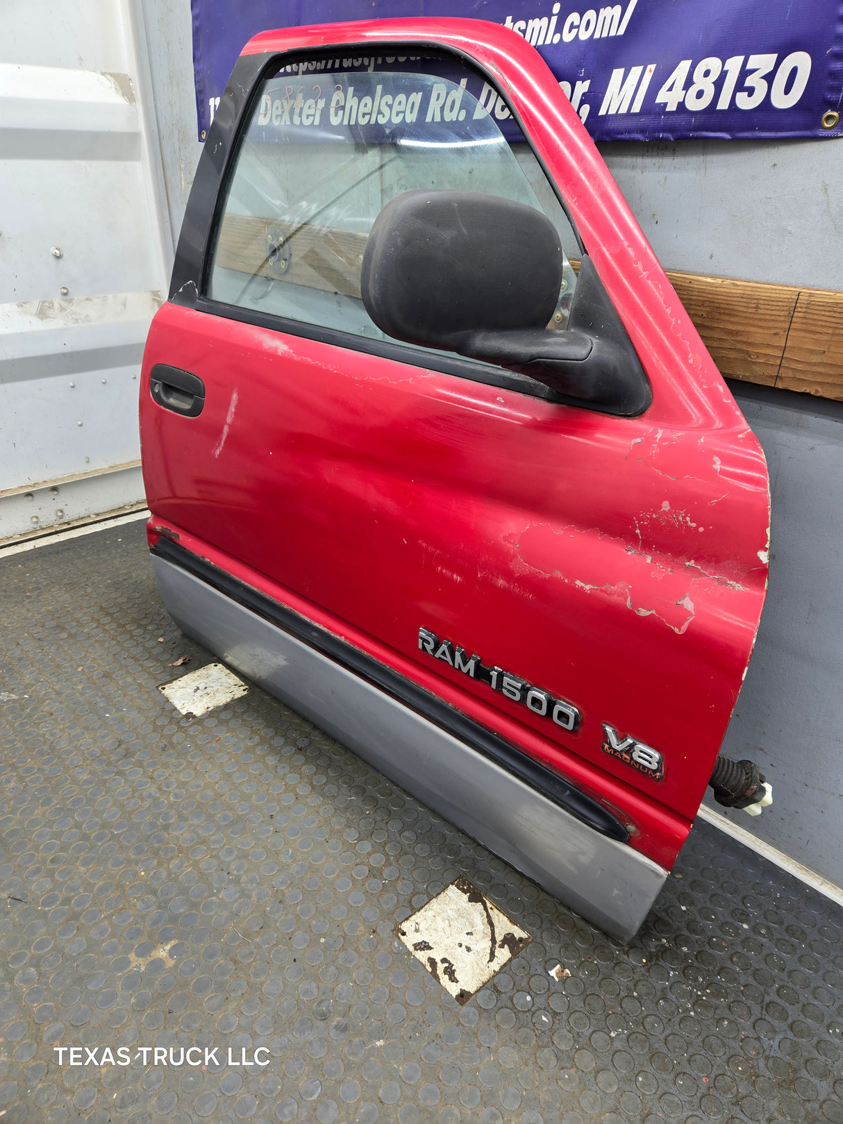 1994-2002 Dodge Ram 2nd Gen Quad Cab 4 Door Square Corner RH Passenger Door