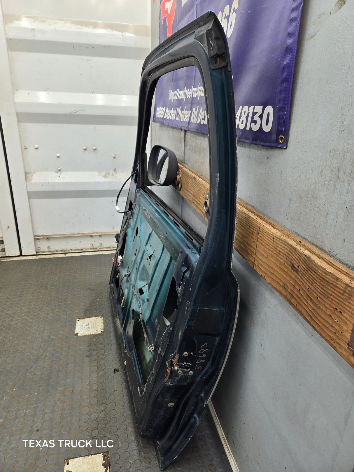 1994-2002 Dodge Ram 2nd Gen Quad Cab 4 Door Square Corner RH Passenger Door
