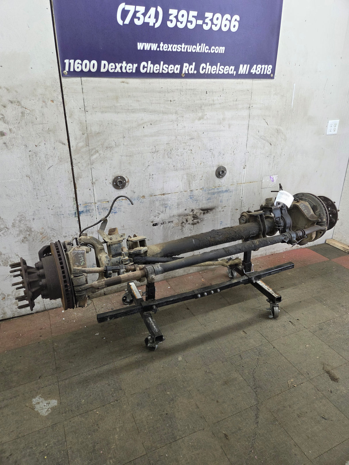 2005-2016 Ford Super Duty F450 F550 FRONT Axle 2wd
