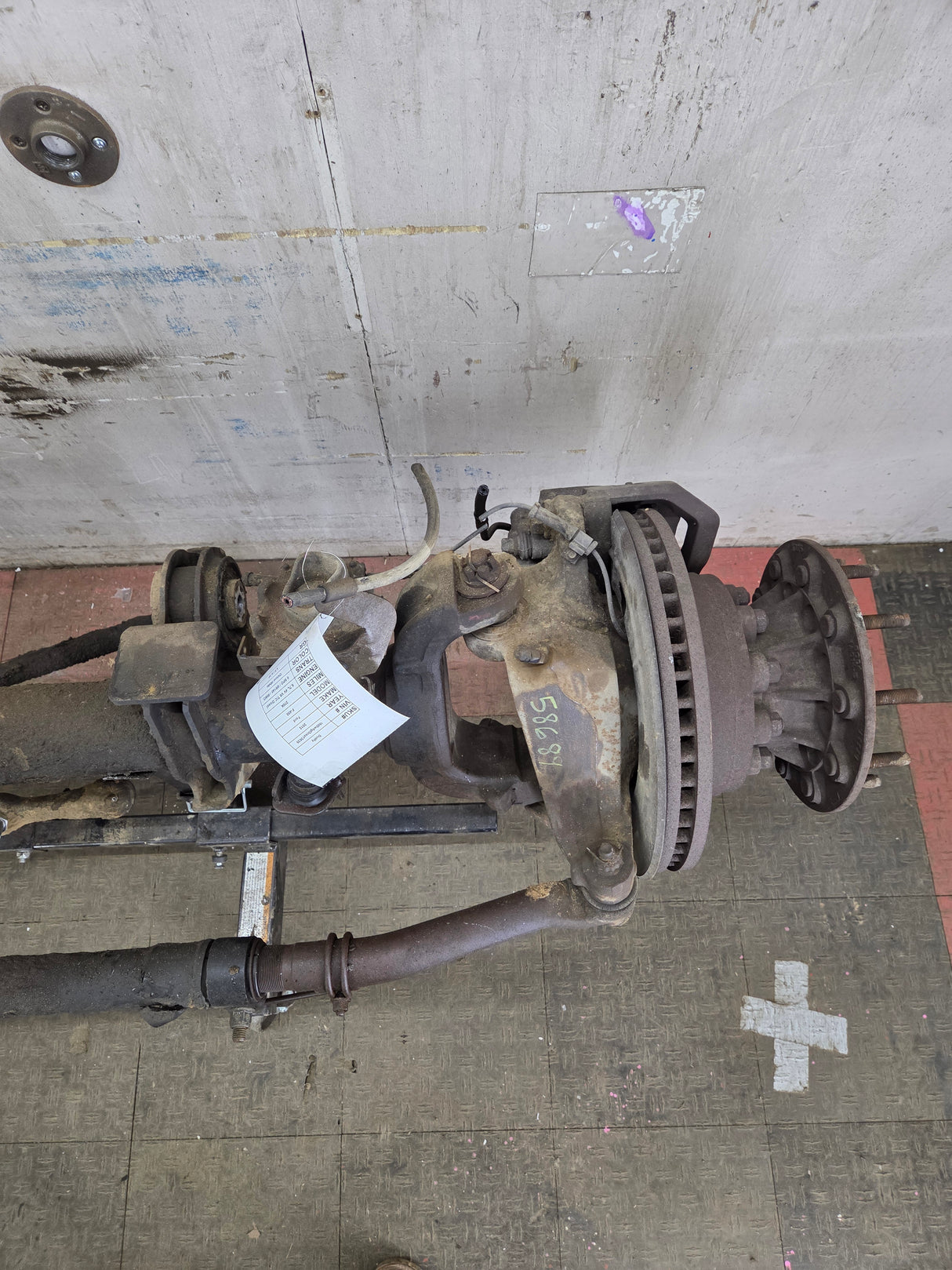2005-2016 Ford Super Duty F450 F550 FRONT Axle 2wd