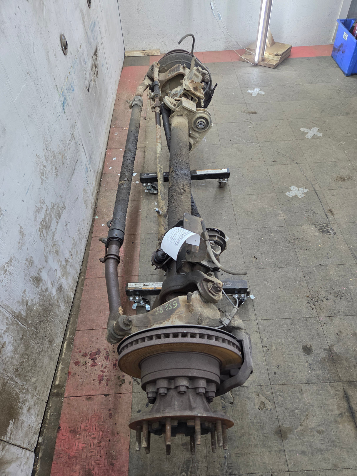 2005-2016 Ford Super Duty F450 F550 FRONT Axle 2wd