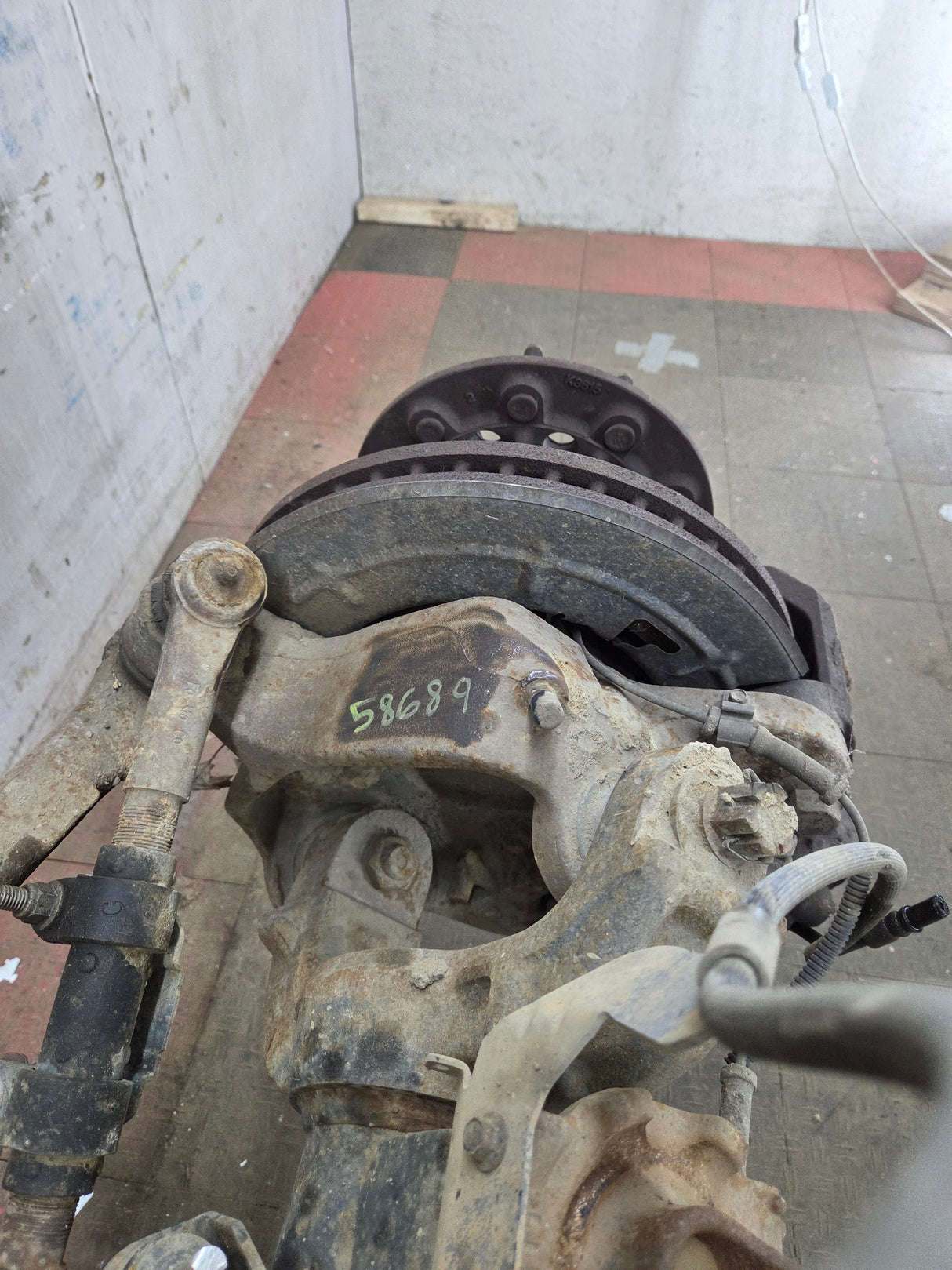 2005-2016 Ford Super Duty F450 F550 FRONT Axle 2wd