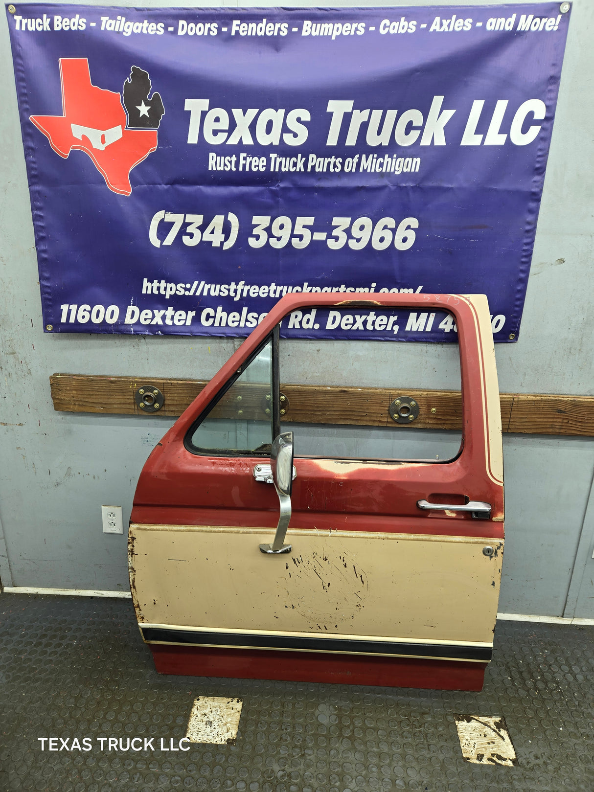1980-1986 Ford F Series F250 F350 F450 F550 Driver Side Front Door LH