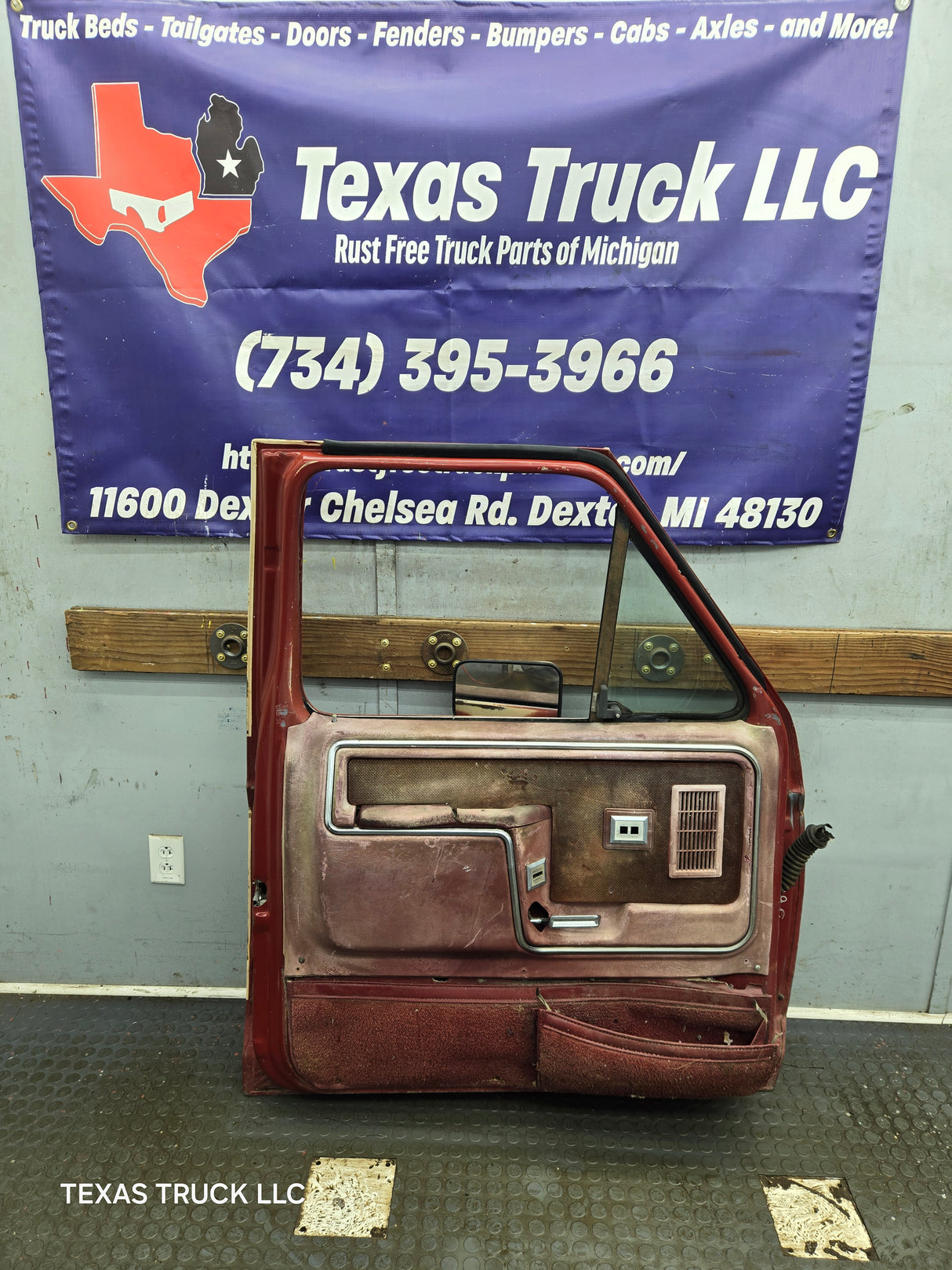 1980-1986 Ford F Series F250 F350 F450 F550 Driver Side Front Door LH