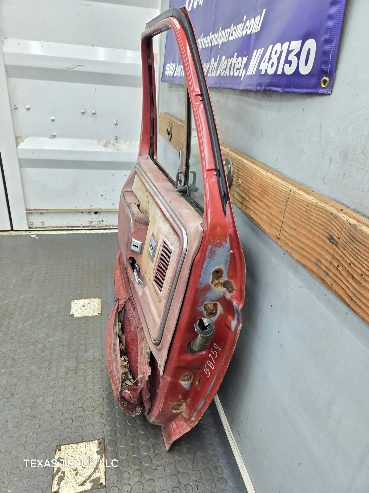 1980-1986 Ford F Series F250 F350 F450 F550 Driver Side Front Door LH