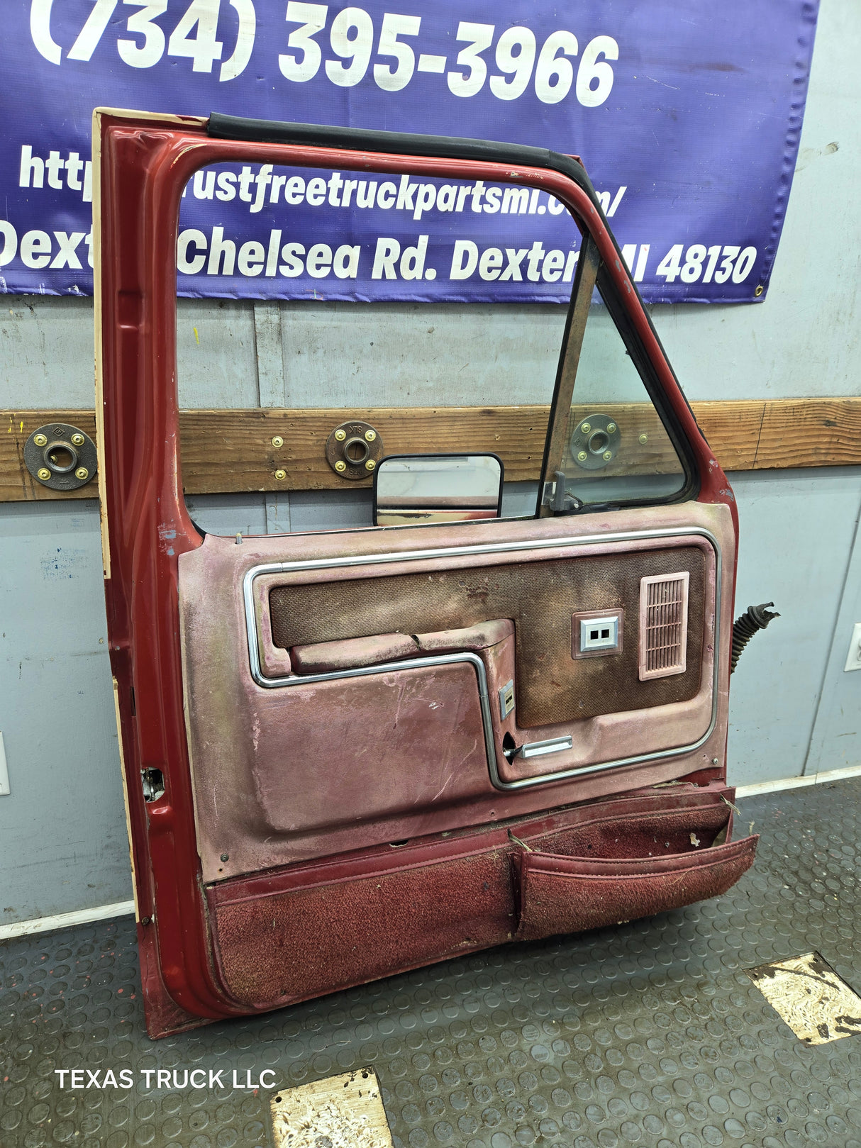 1980-1986 Ford F Series F250 F350 F450 F550 Driver Side Front Door LH