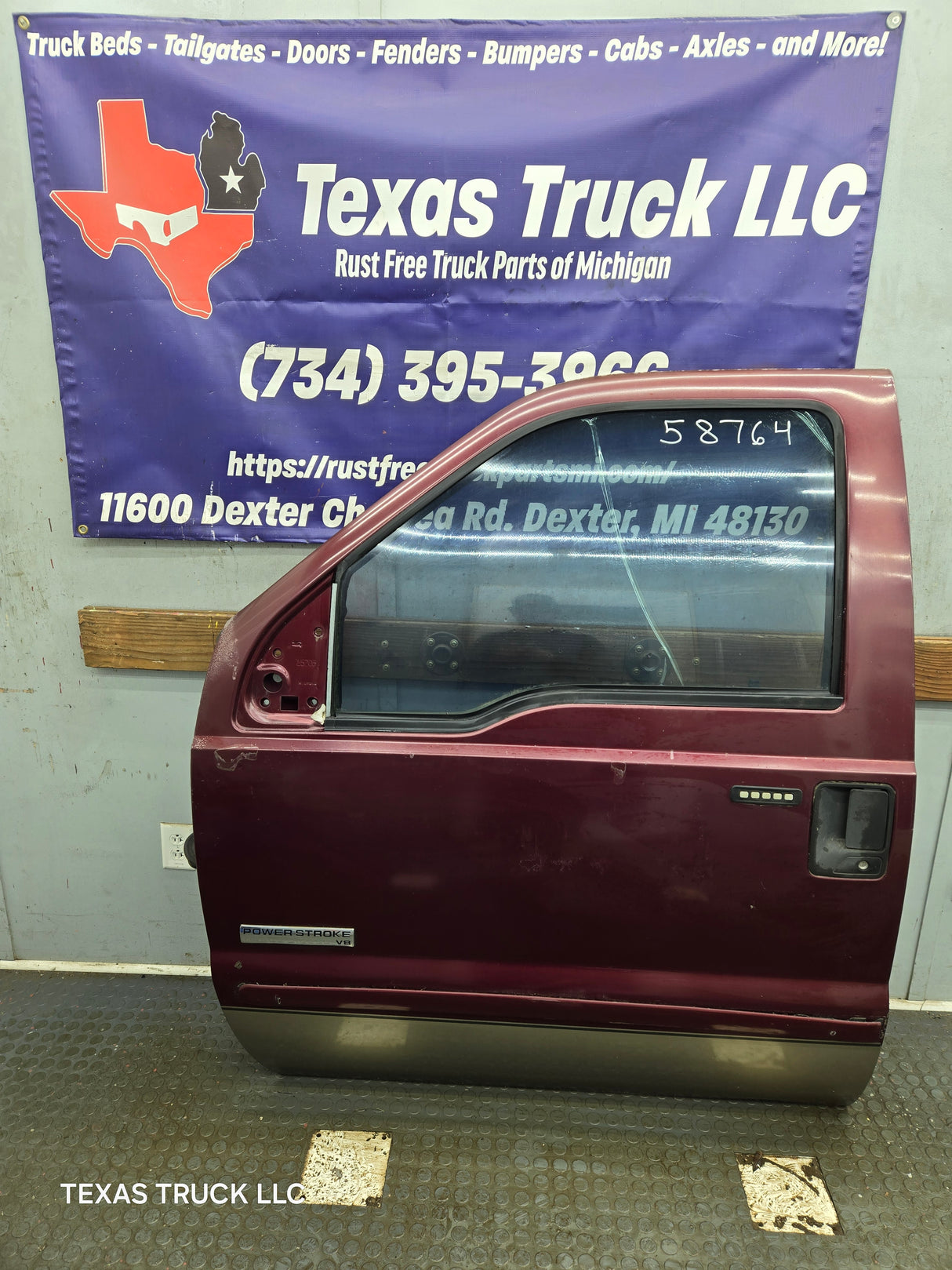 1999-2011 Ford Super Duty LH Driver Side Front Door F250 F350 F450 F550