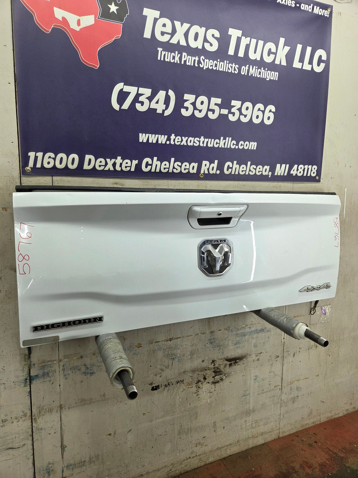 2019-2025 Dodge Ram 2500 3500 4500 5th Gen Tailgate