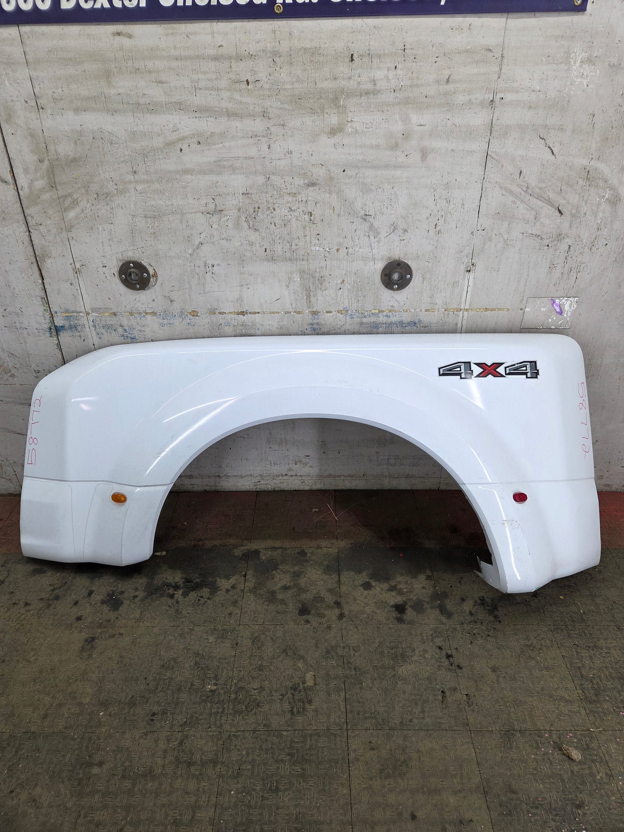 2017-2022 Ford Super Duty Drivers Side Dually Flare LH F350 F450 F550 - Oxford White