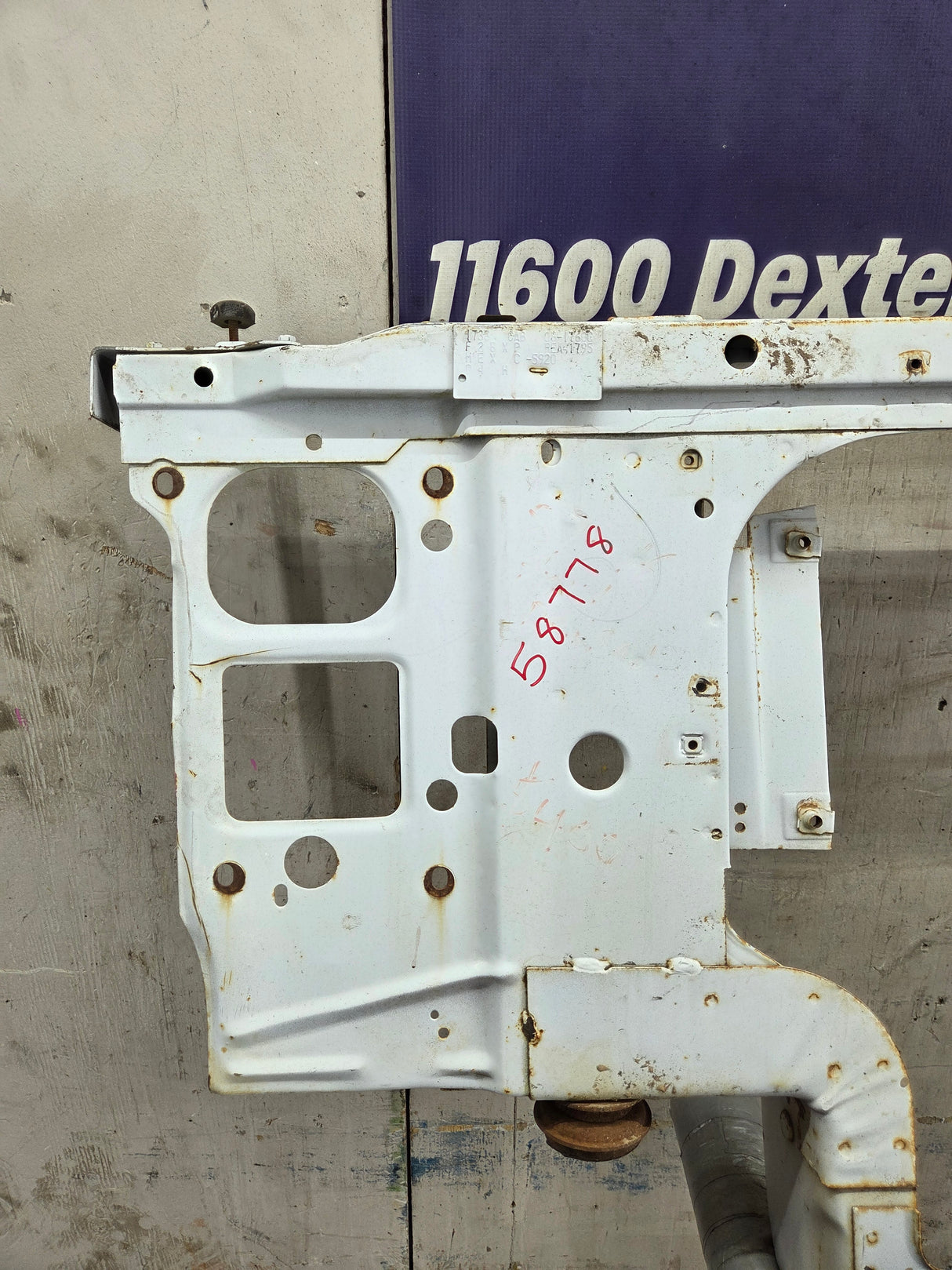 1992-1997 Ford F Series F250 F350 F450 F550 Power Stroke Diesel Front Core Support