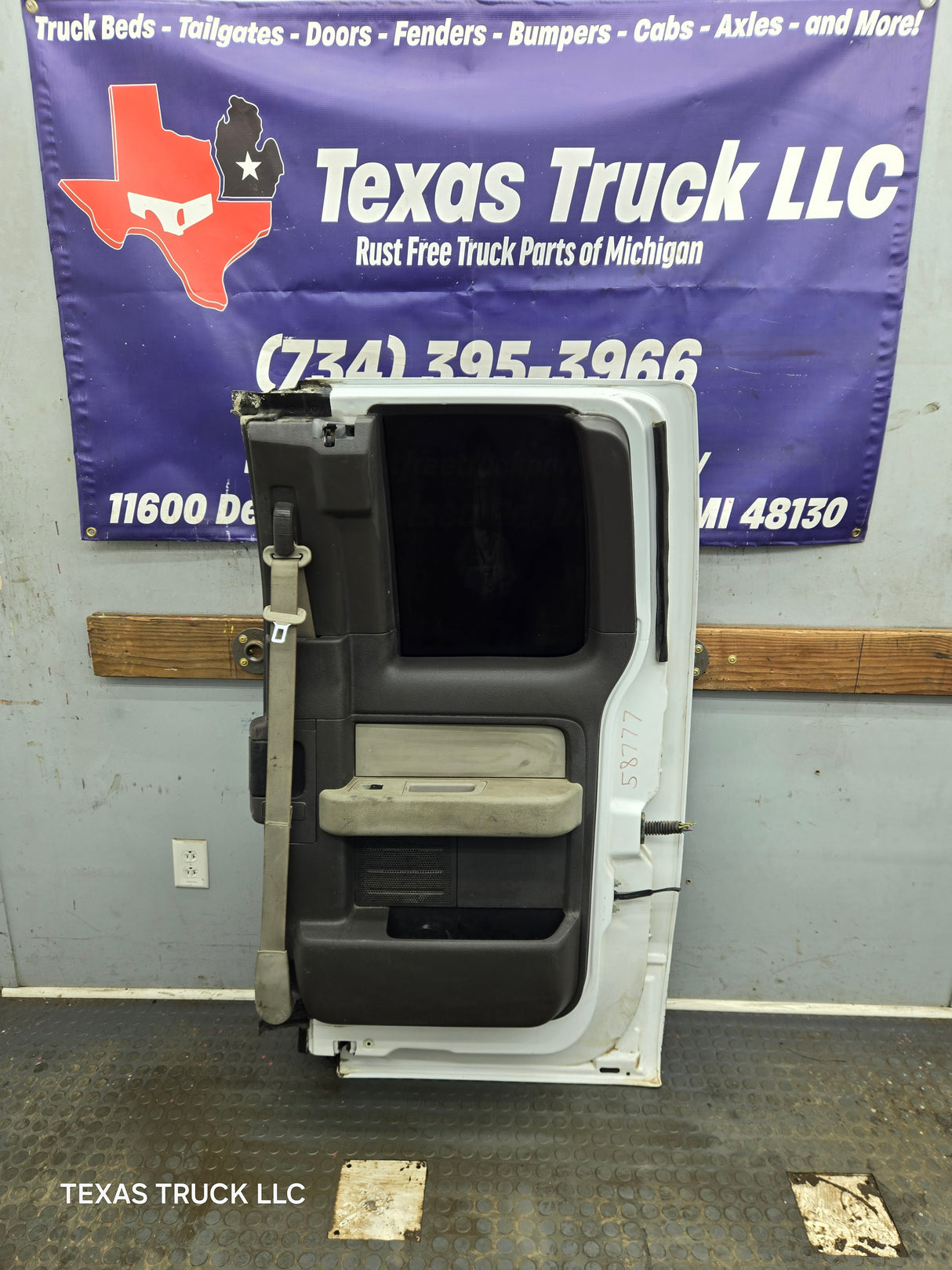 2009-2014 Ford F150 Rear Passenger Side RH Extended Cab Door