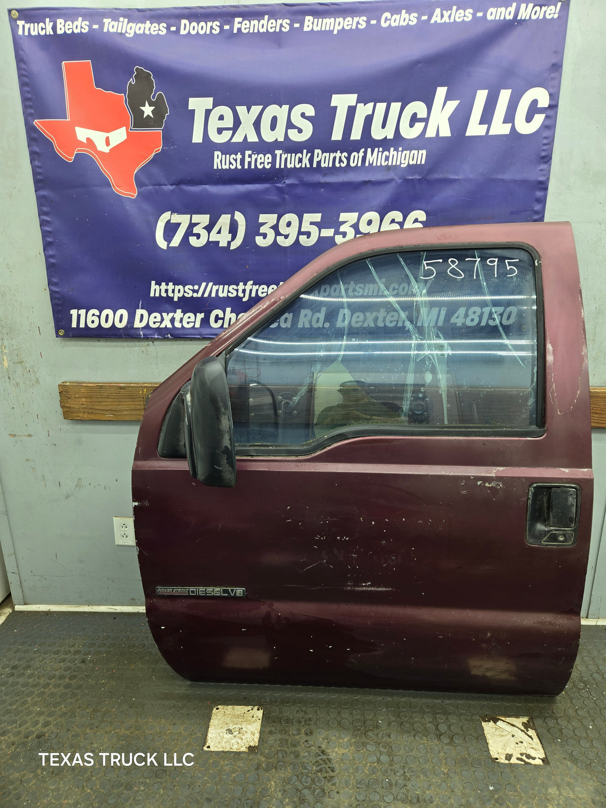 1999-2011 Ford Super Duty LH Driver Side Front Door F250 F350 F450 F550