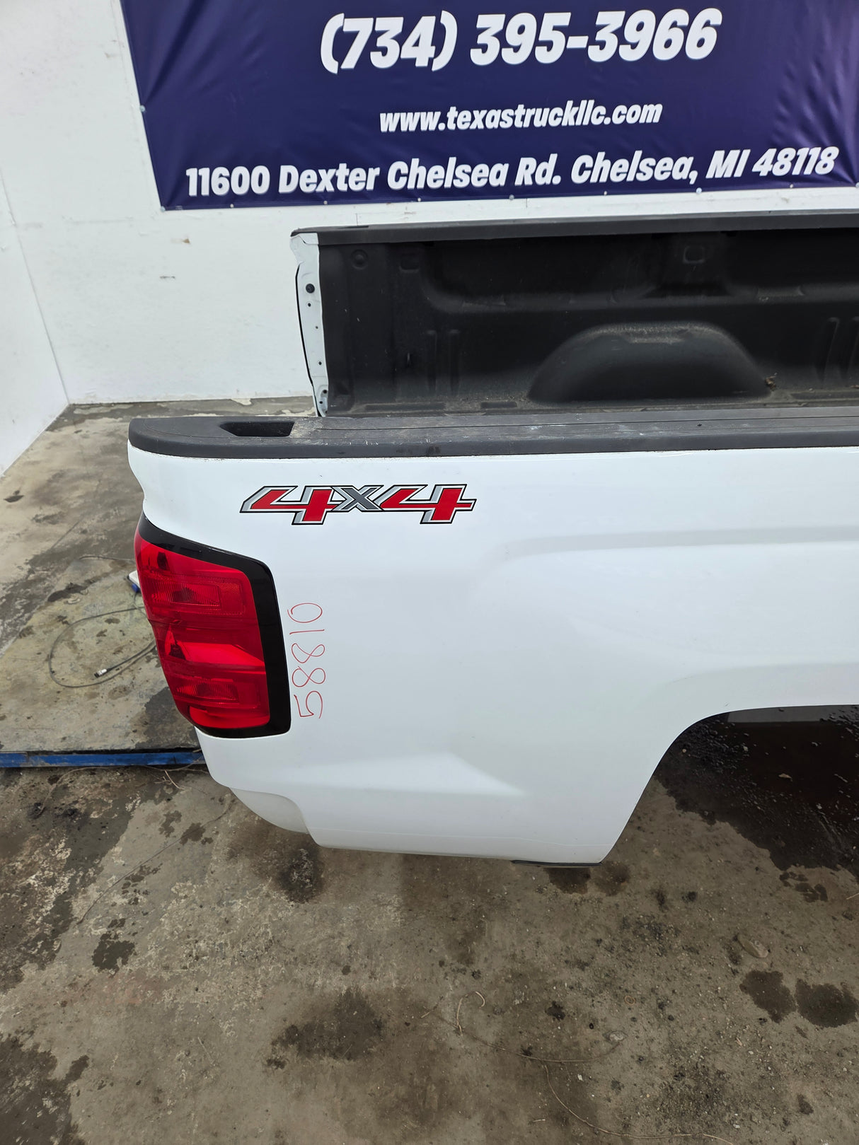 2014-2019 Chevrolet Silverado 1500 2500HD 3500HD 8' Long Truck Bed