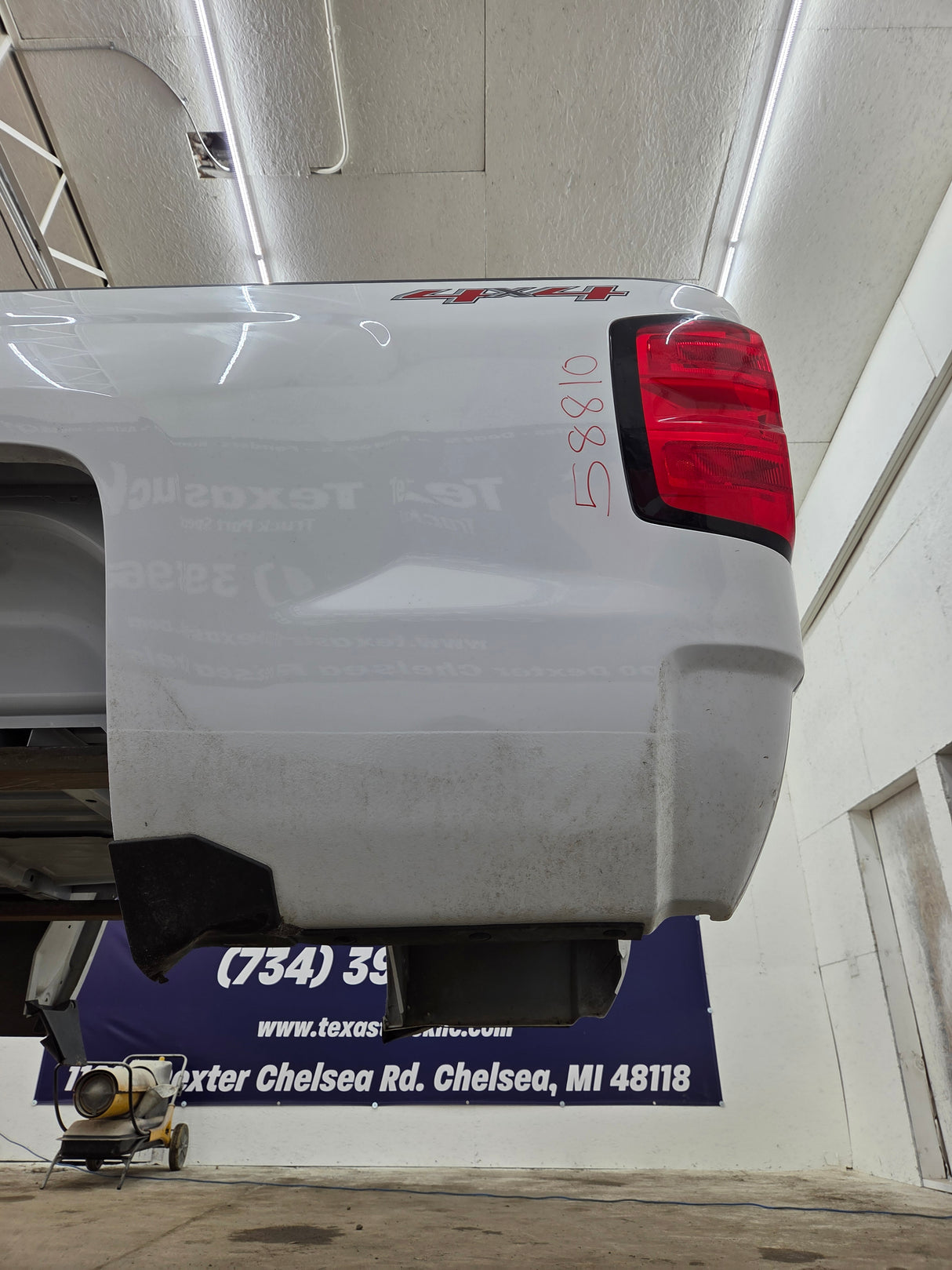 2014-2019 Chevrolet Silverado 1500 2500HD 3500HD 8' Long Truck Bed