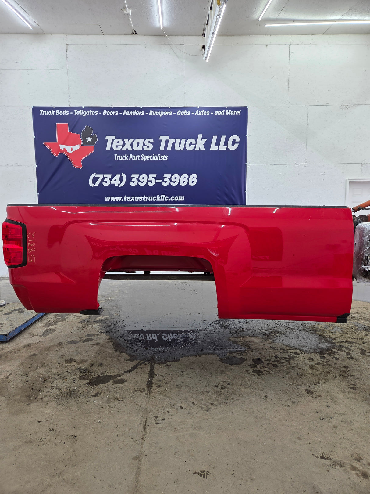 2014-2019 Chevrolet Silverado 1500 2500HD 3500HD 8' Long Truck Bed