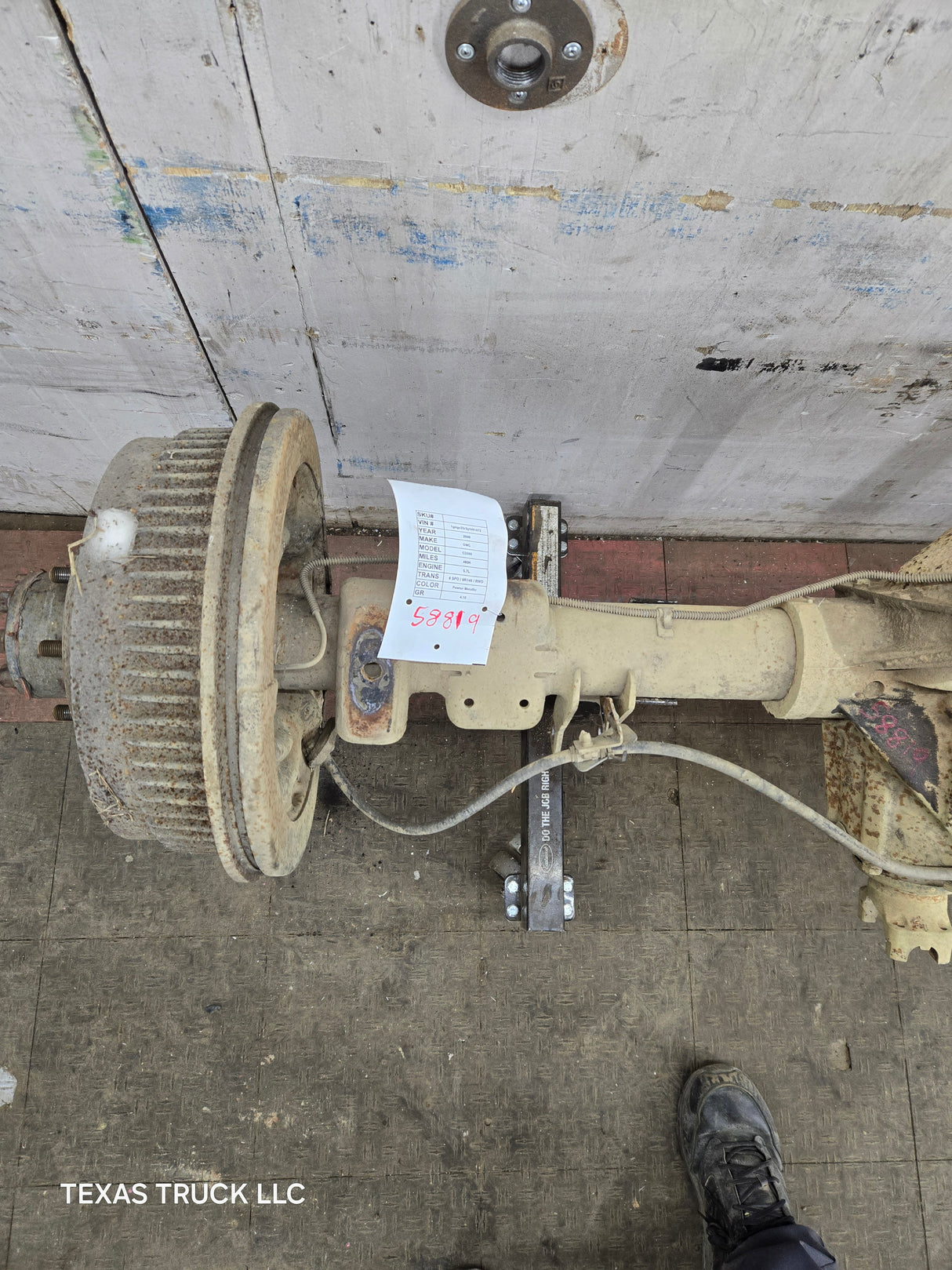 2000 Chevrolet Silverado / GMC Sierra 2500 3500 HD OLD Body Style Rear Axle 4.10 Full Floating