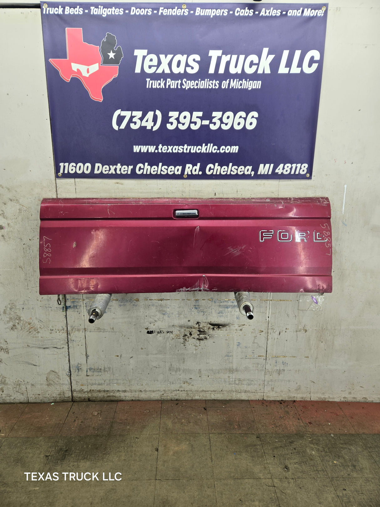 1980-1997 Bullnose / Bricknose / OBS Ford F100 F150 F250 F350 Tailgate